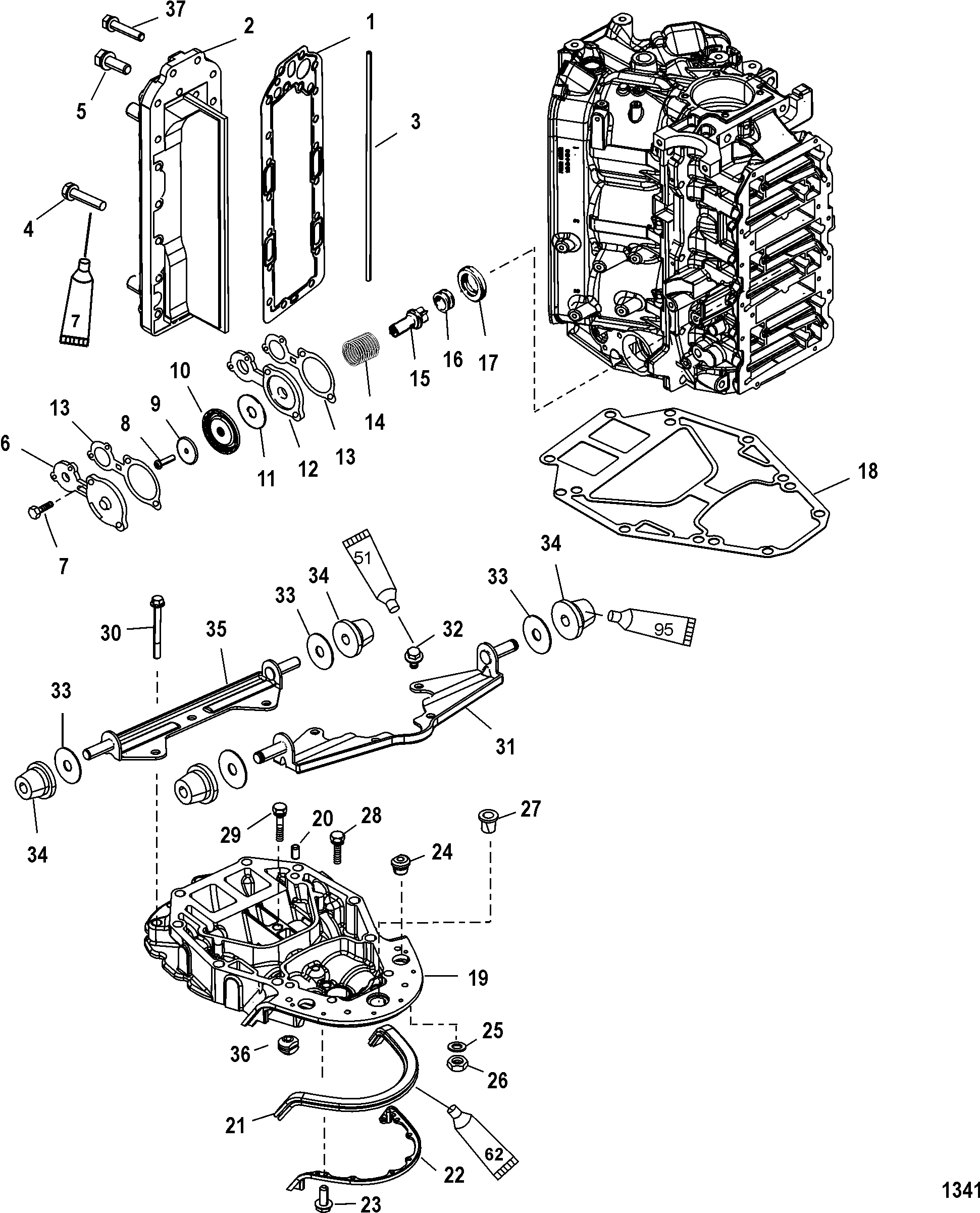 Exhaust Manifold and Exhaust Plate