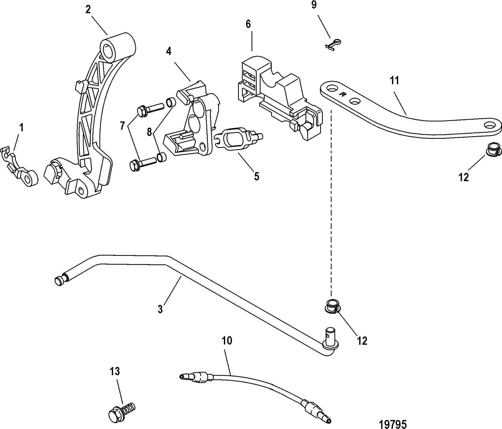 Attaching Kit - Remote Control(880093A 2)