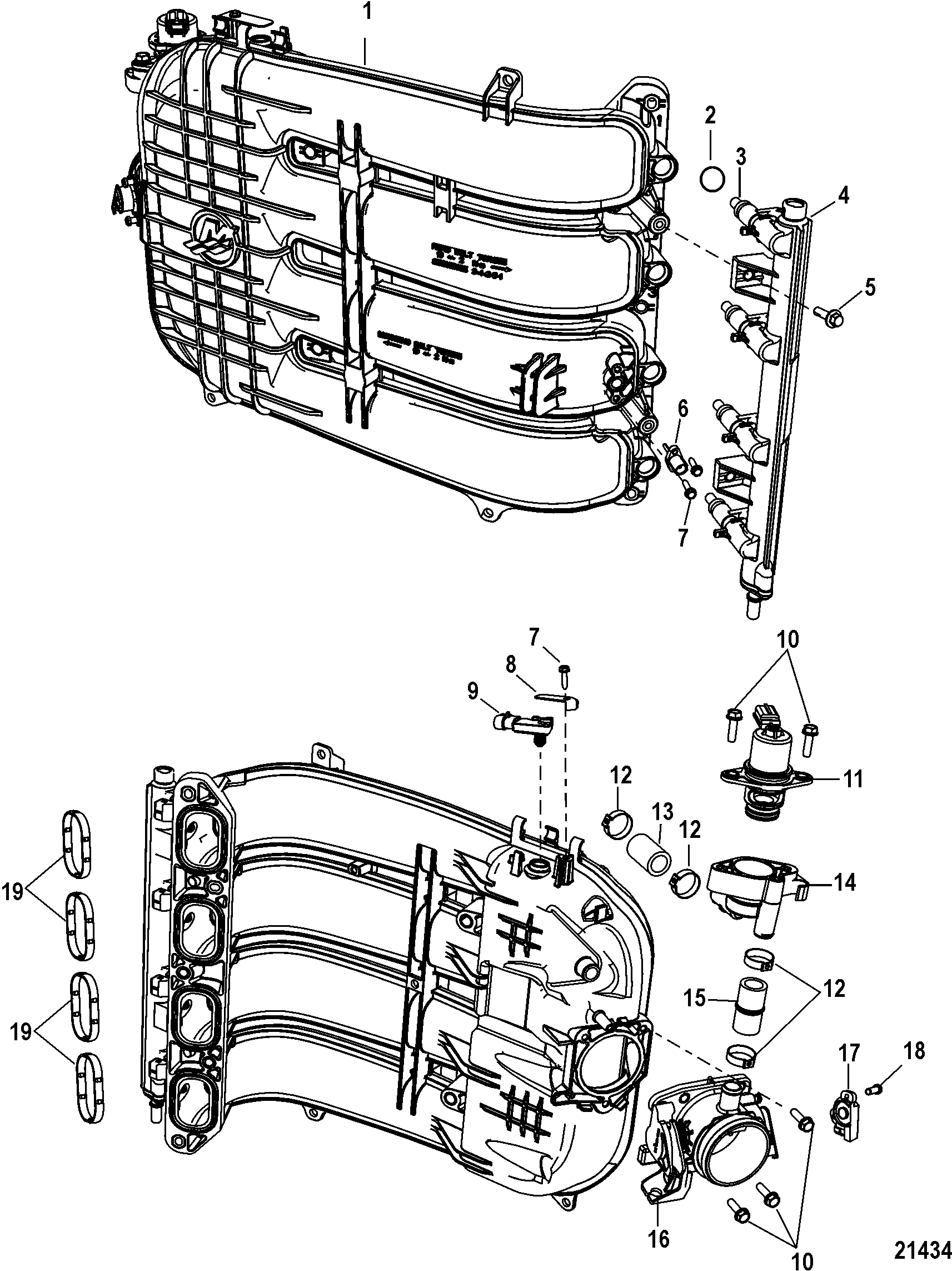 Intergrated Air Fuel Module Components