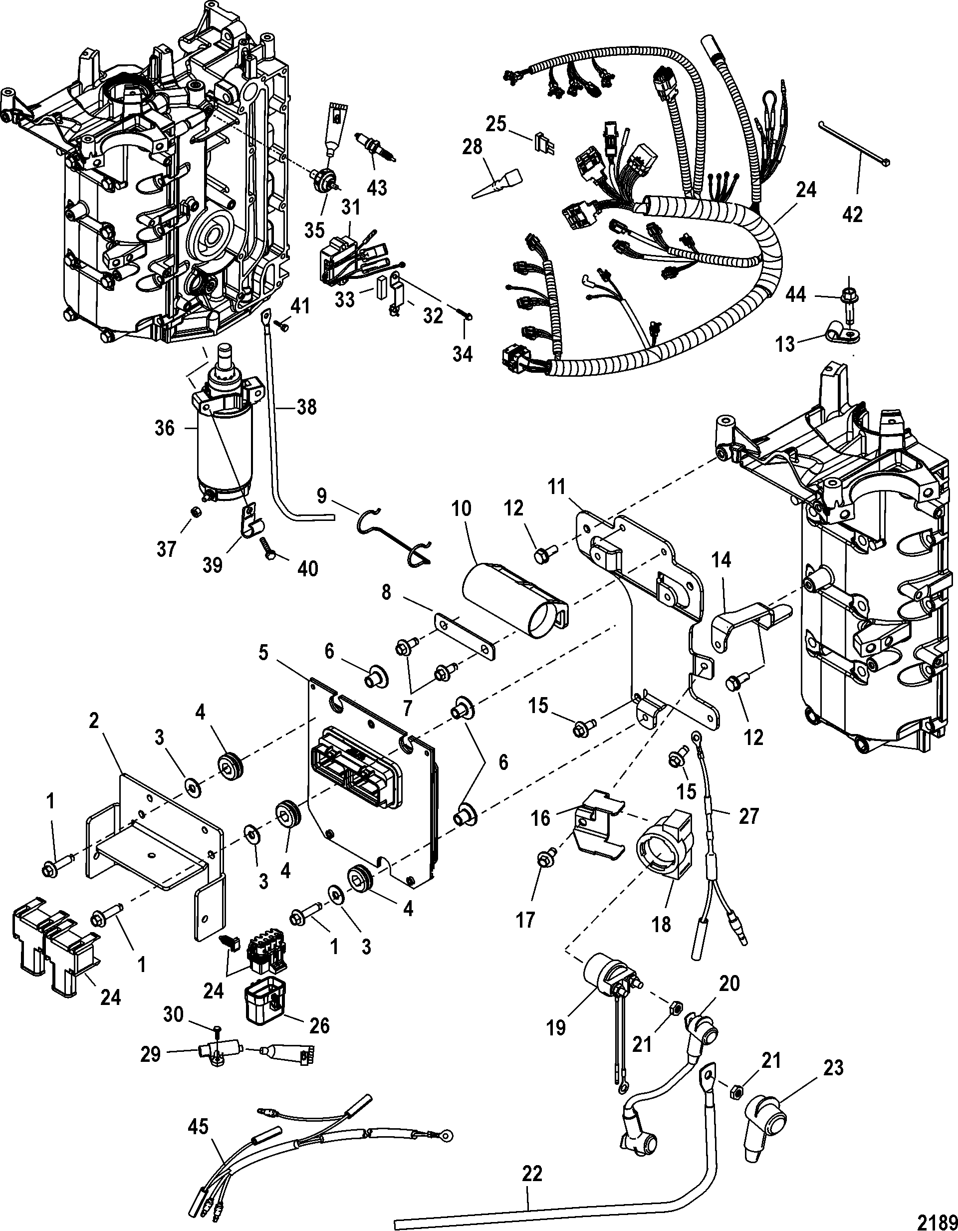 Electrical Components(USA-1B226999/Bel-0P400999 and Below)