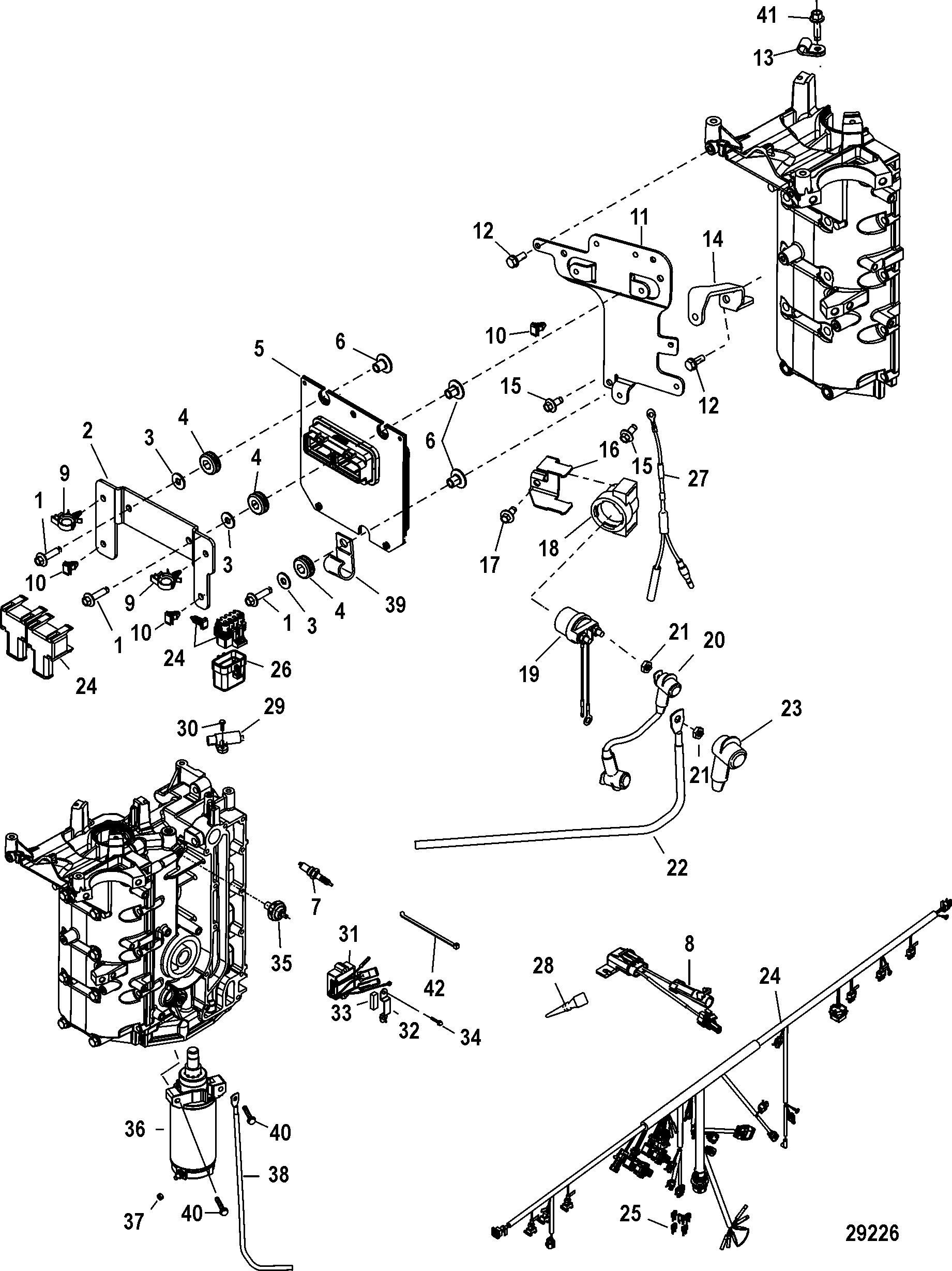 Electrical Components, 1C104423/0P560349 and Below