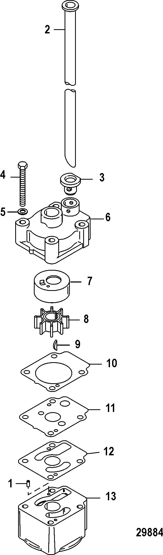 Jet Water Pump Components