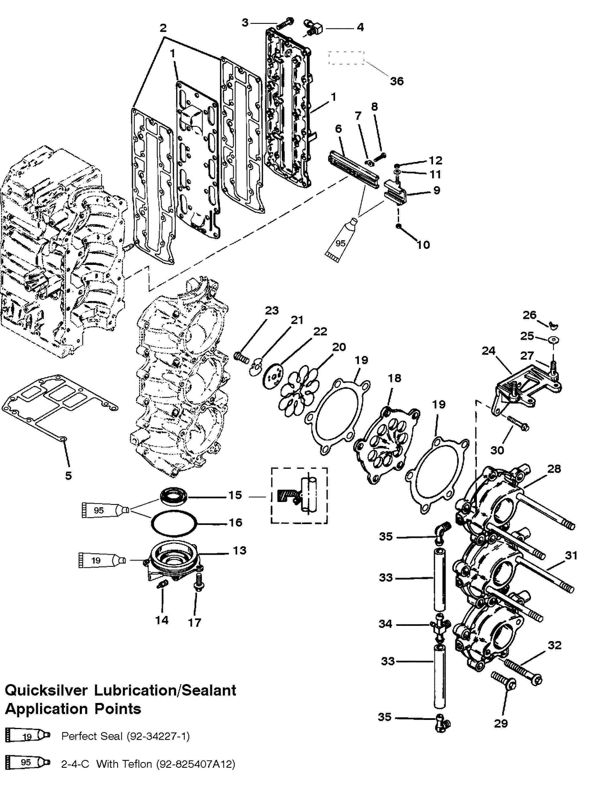 INDUCTION MANIFOLD AND REED BLOCK