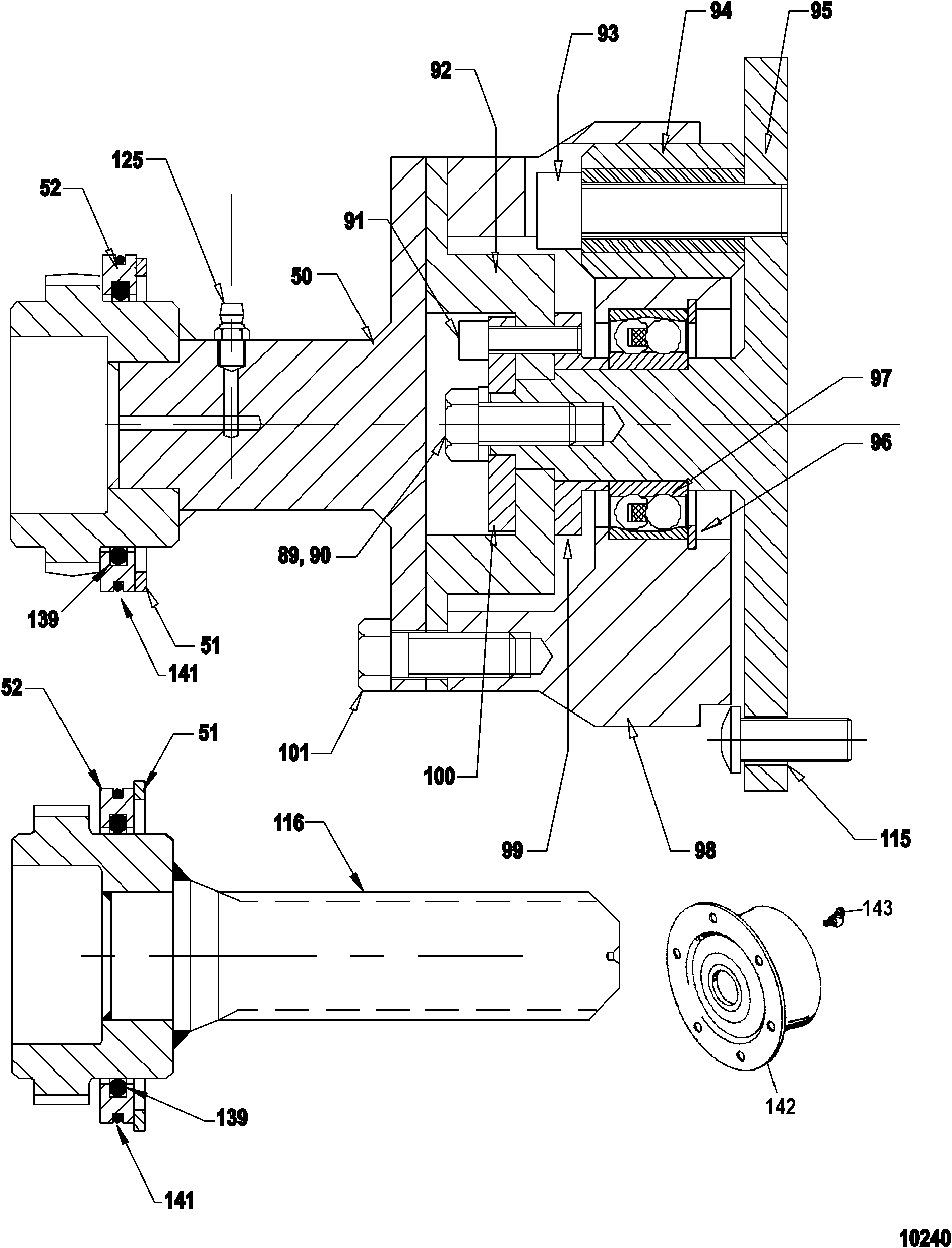 Drive Input(Cross Section D)