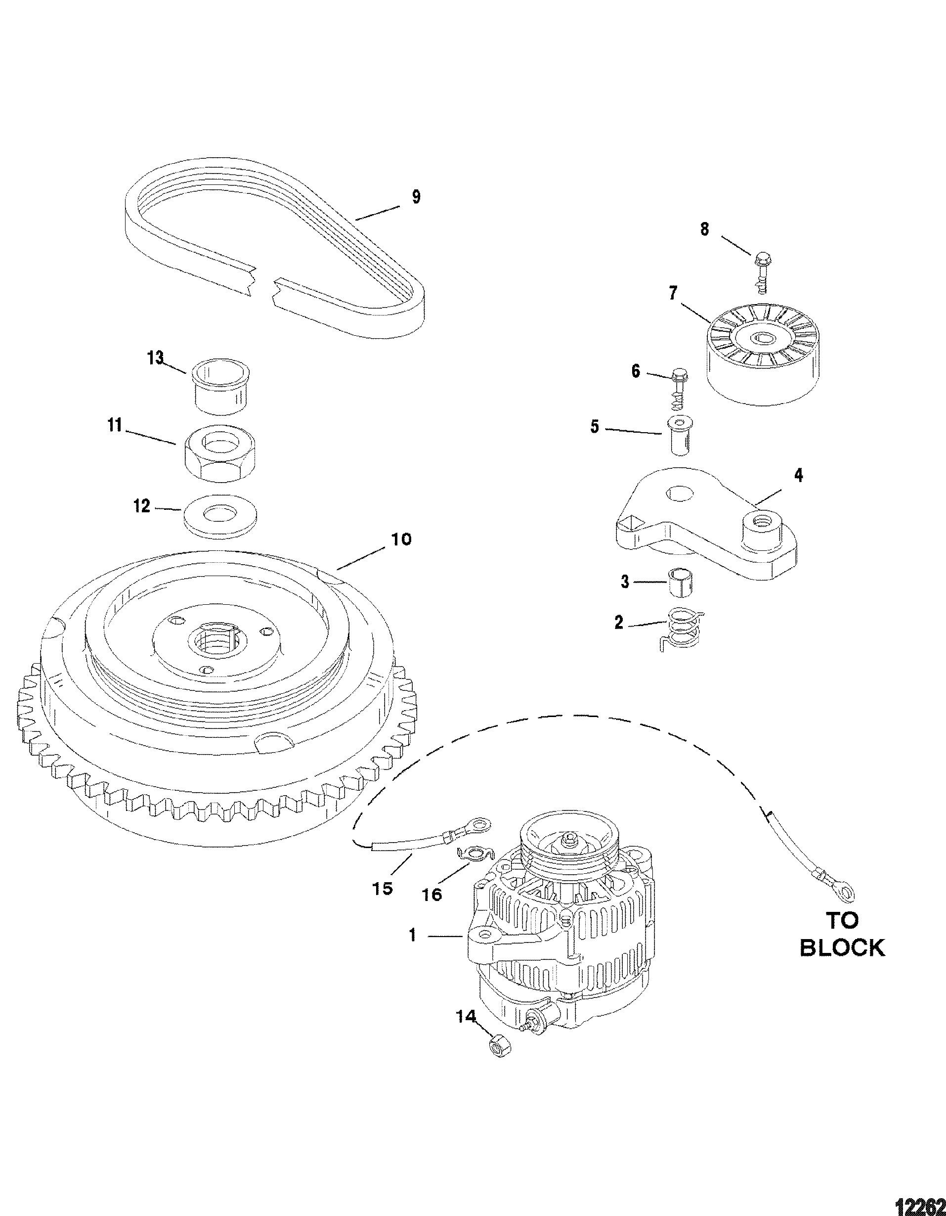 Flywheel/Alternator