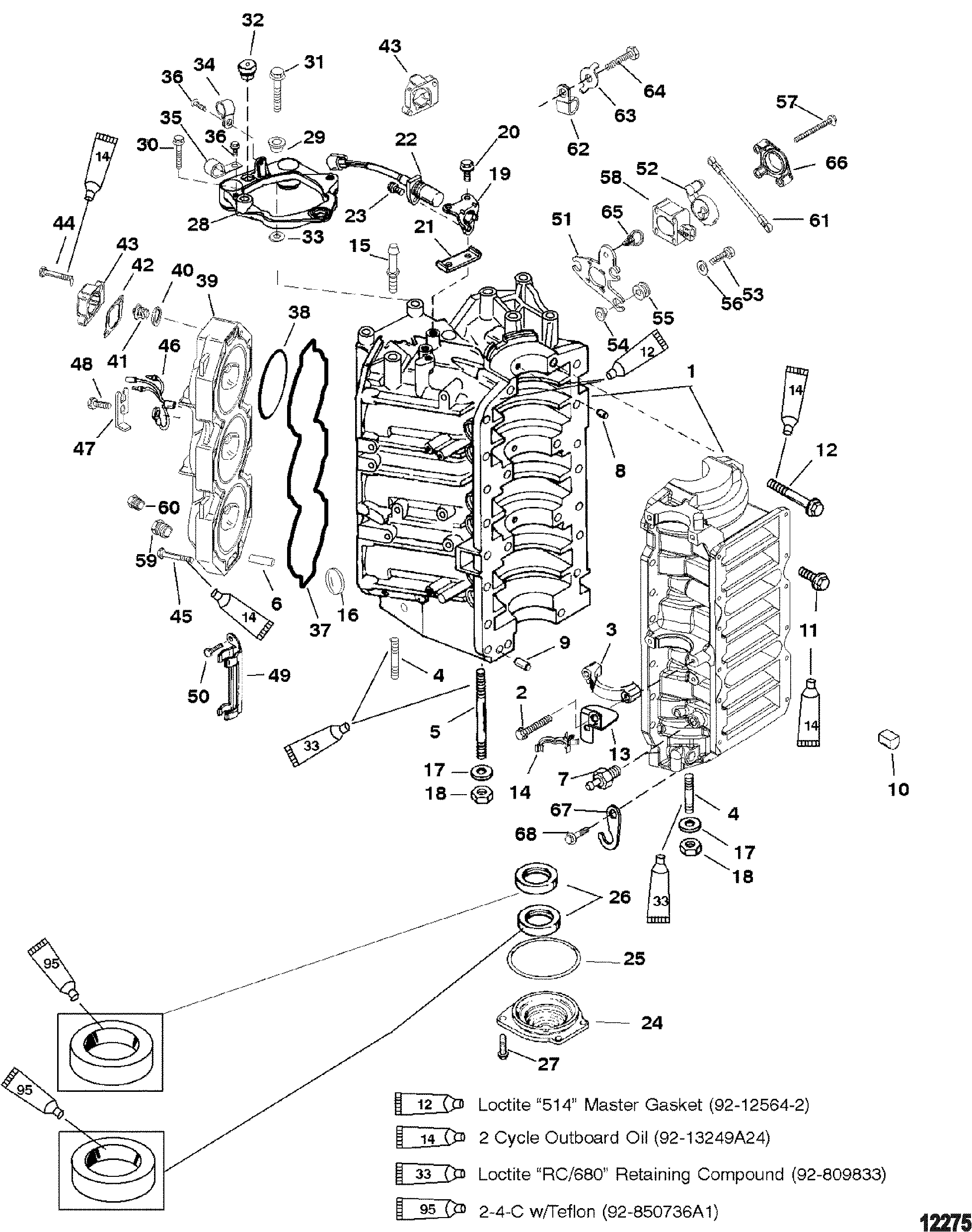 Cylinder Block And End Cap
