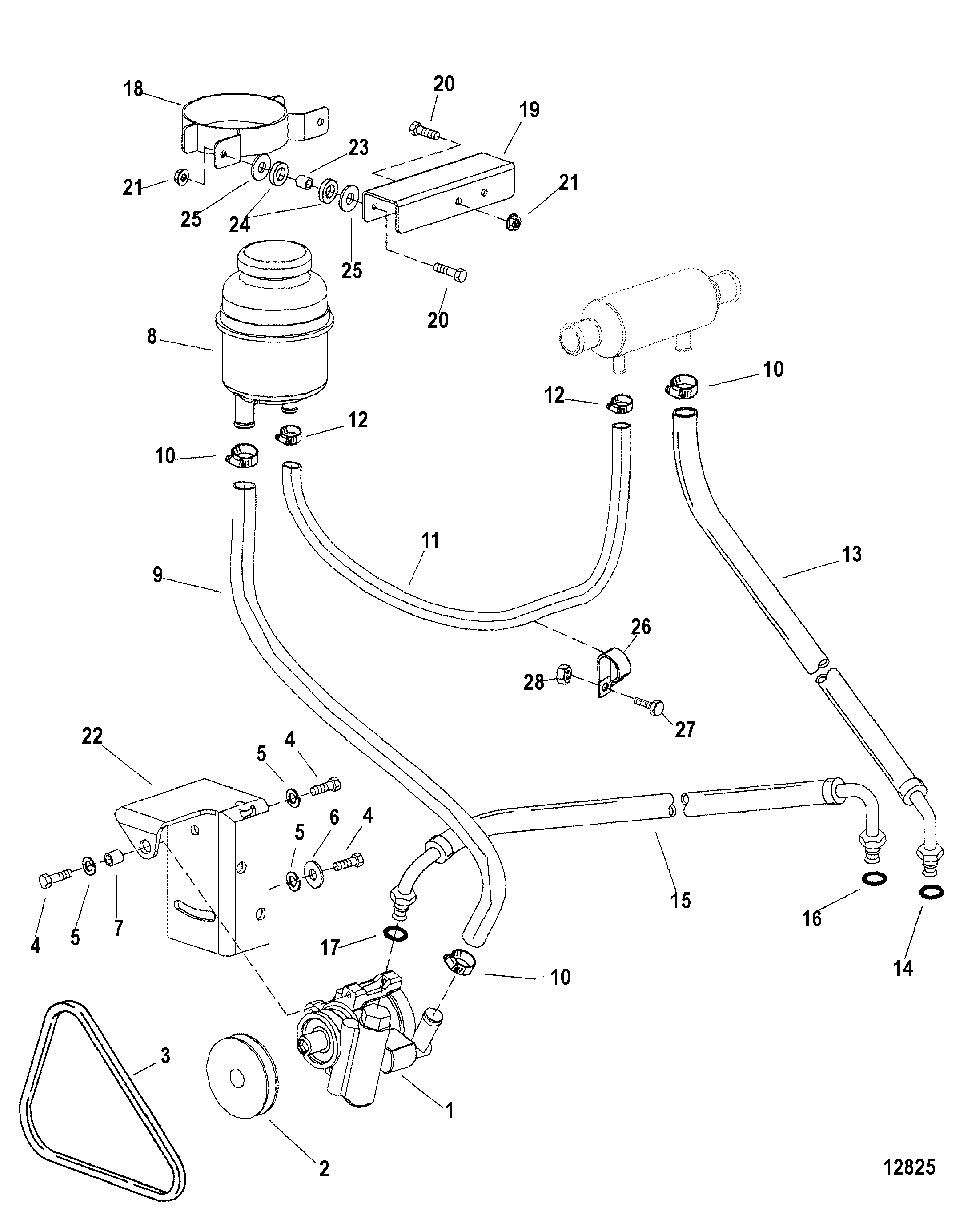 Power Steering Components(STERNDRIVE)
