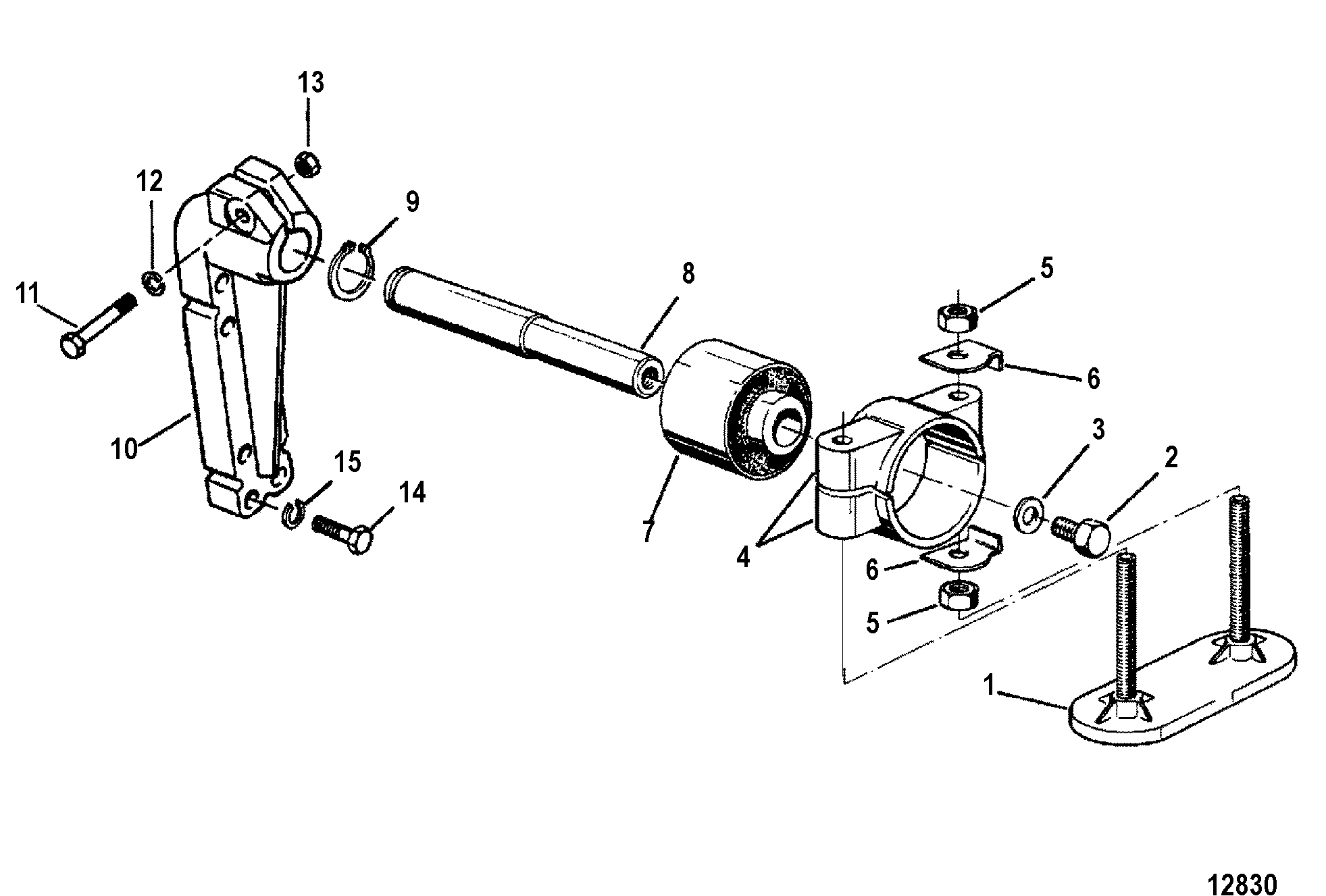 Transmission Mounting(INBOARD)