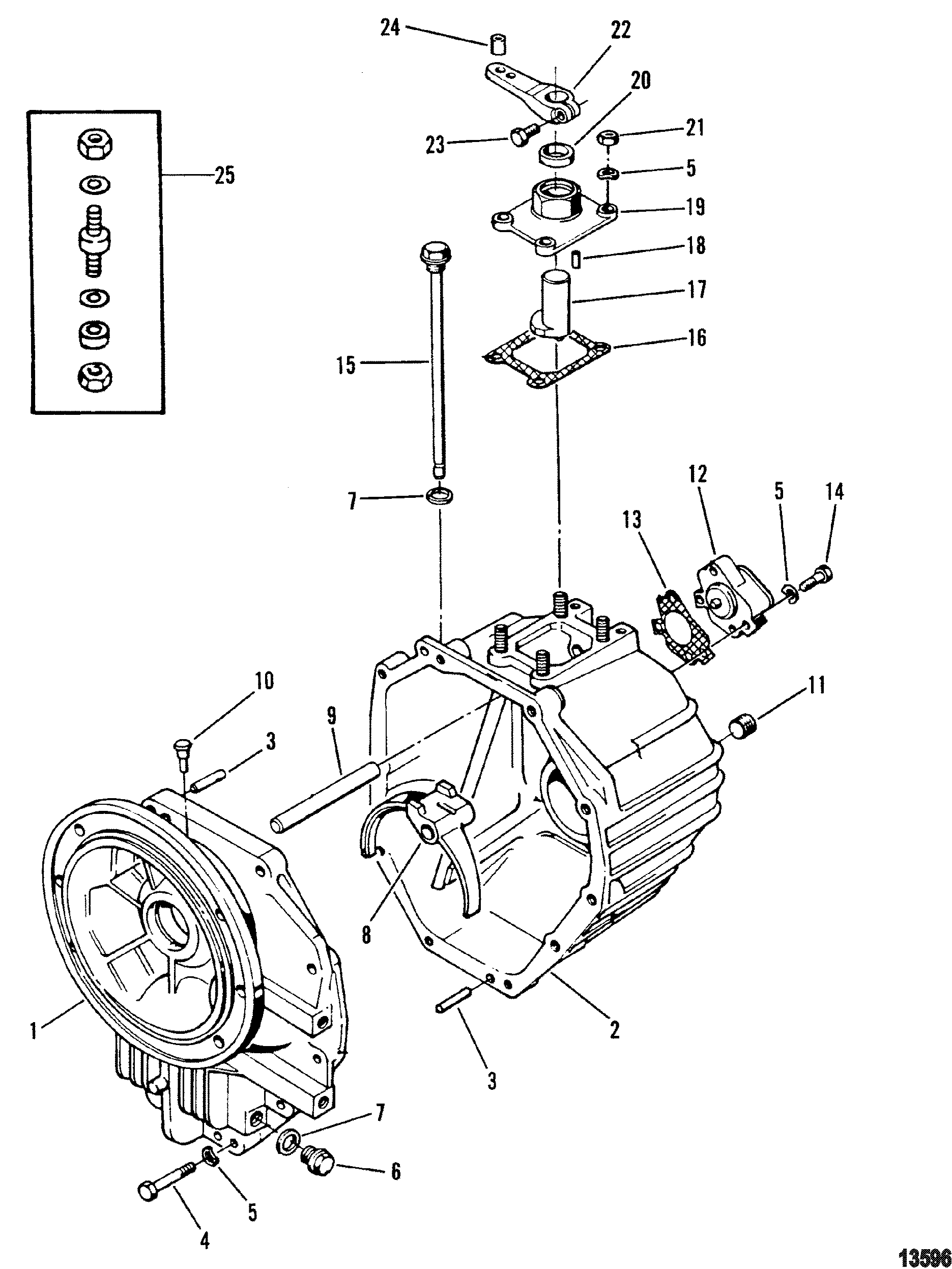 Transmission(Inline) (Outer Housing)