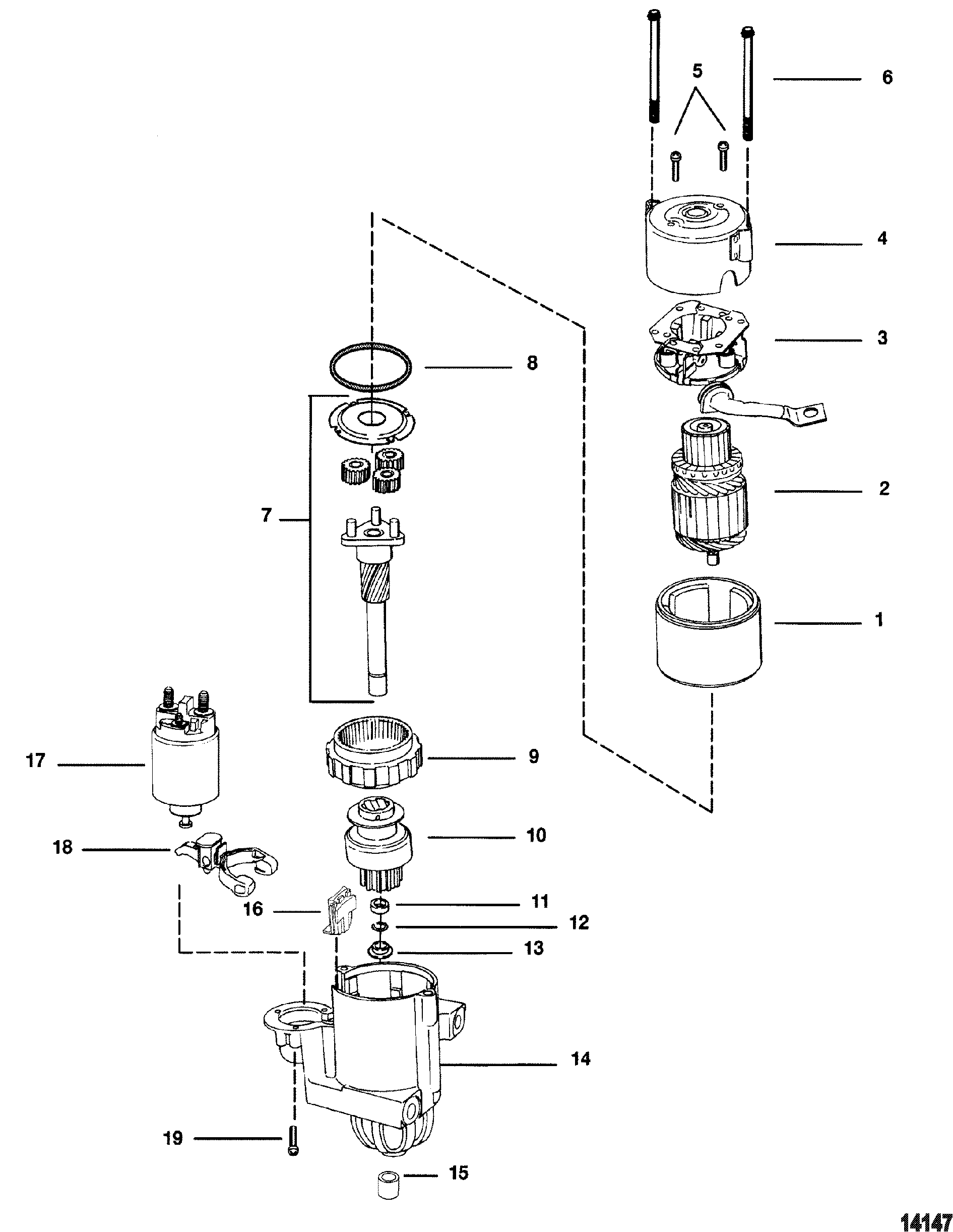 Starter Motor(PG260-F1)