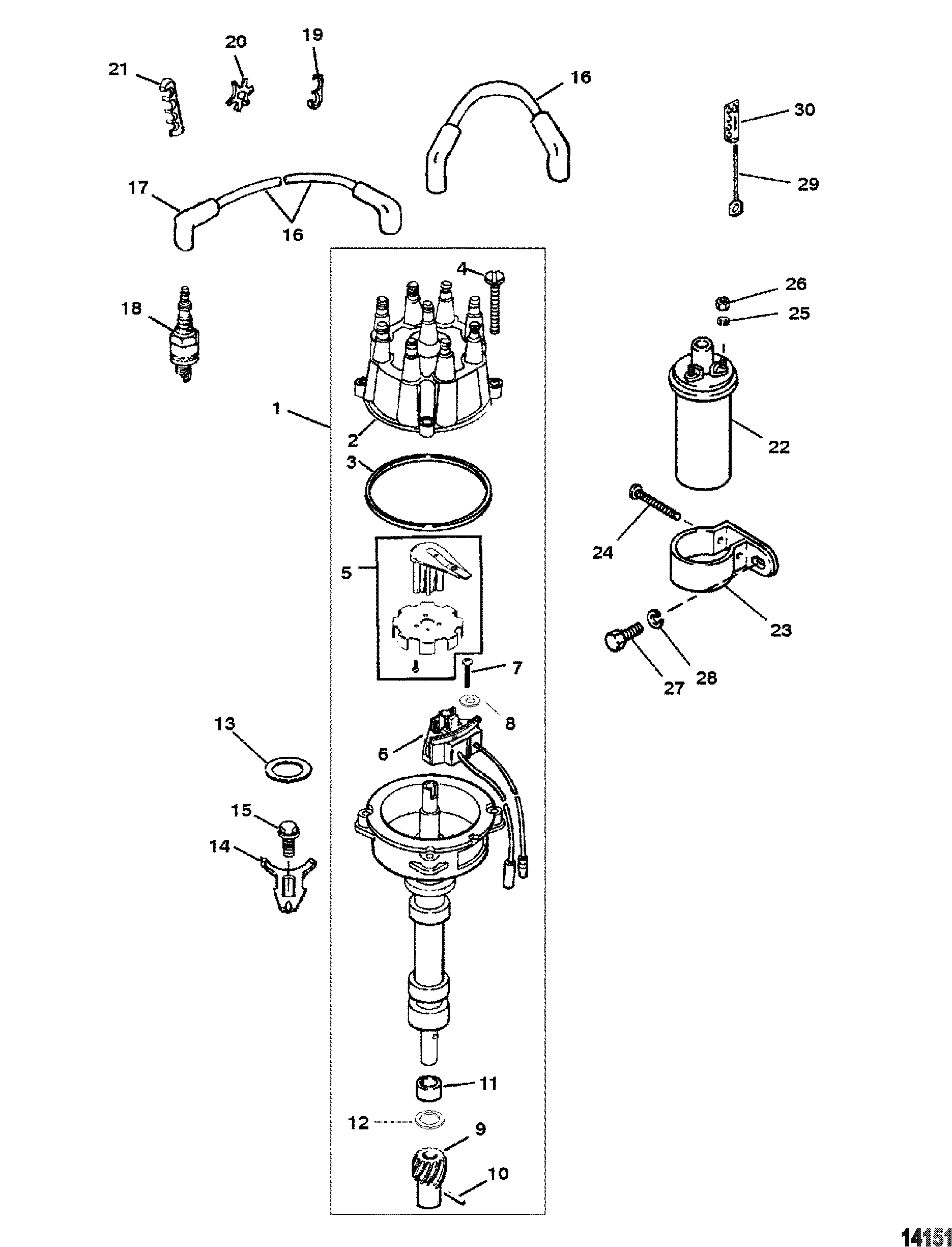 Distributor And Ignition Components