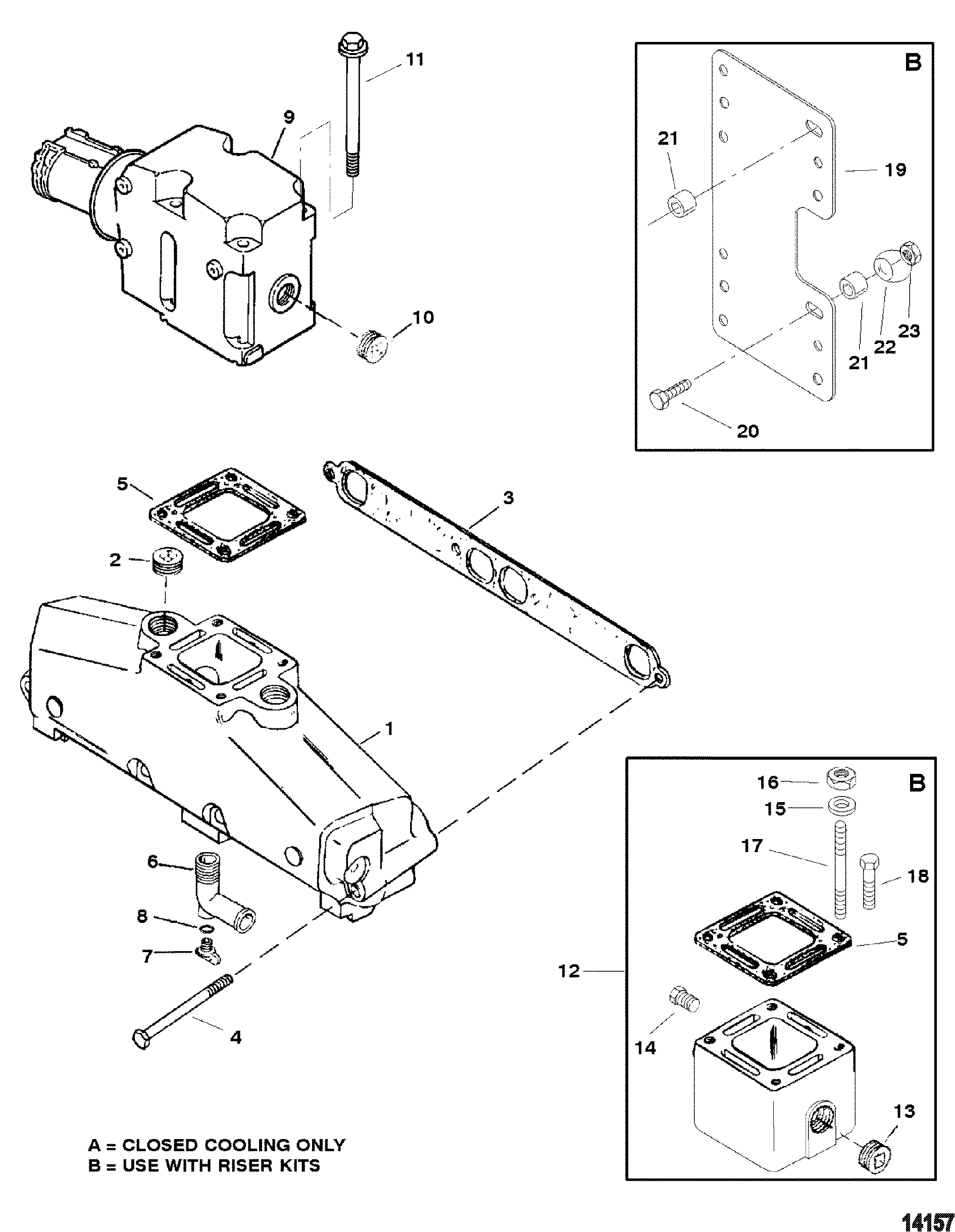 Exhaust Manifold And Exhaust Elbow