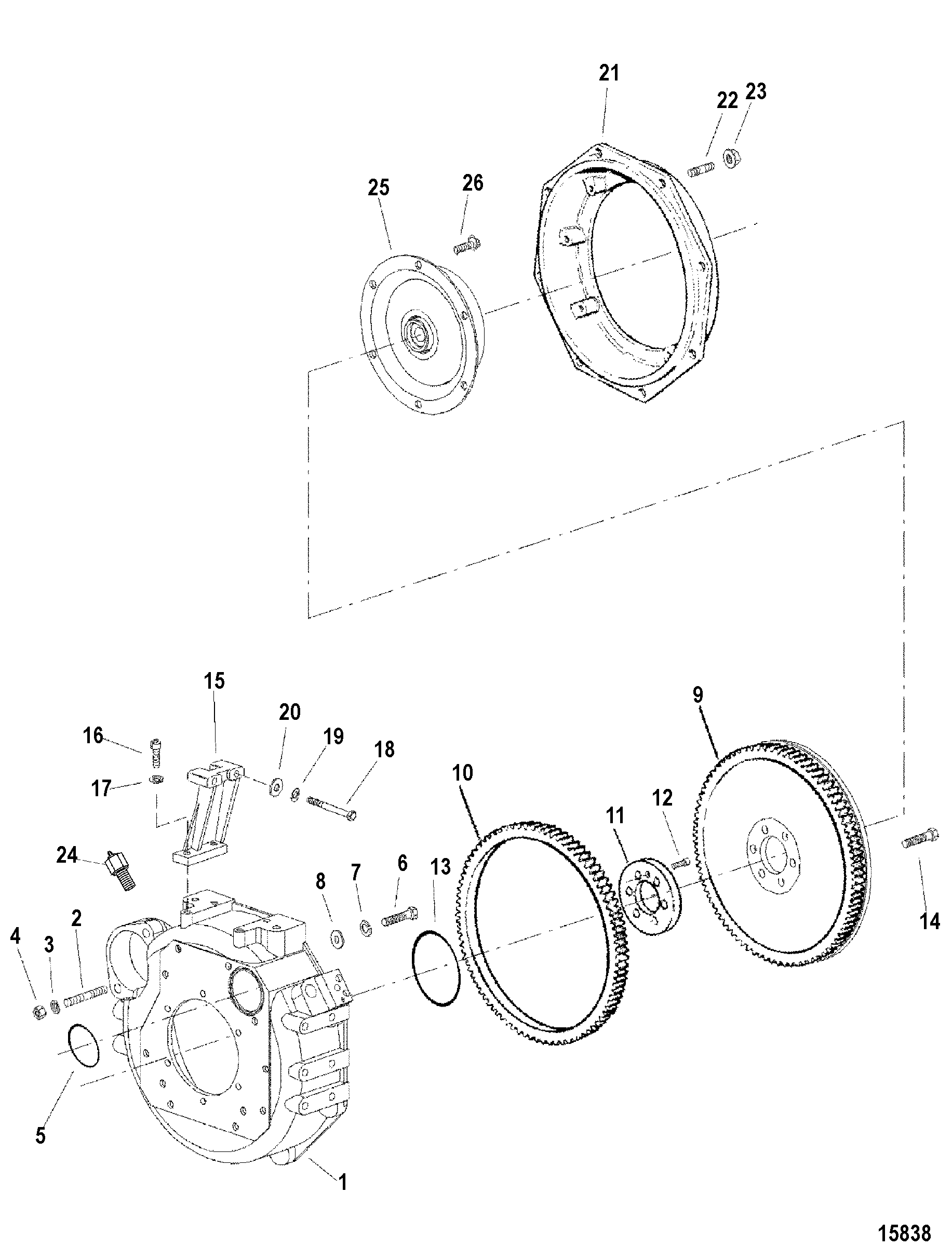 Flywheel Housing(INBOARD)