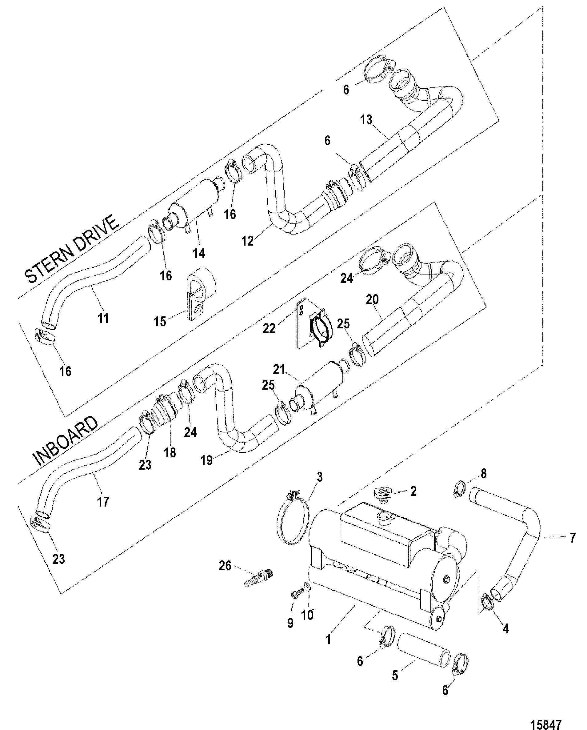 Heat Exchanger And Hoses