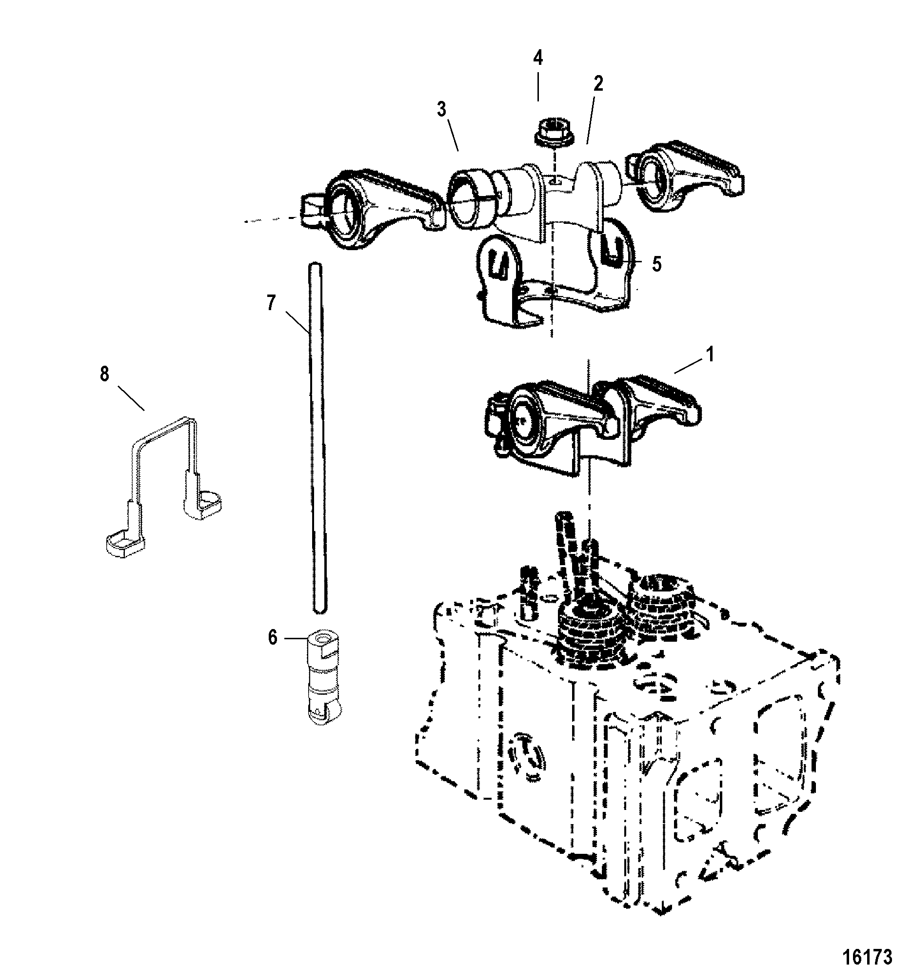 Rocker Arm And Lifters