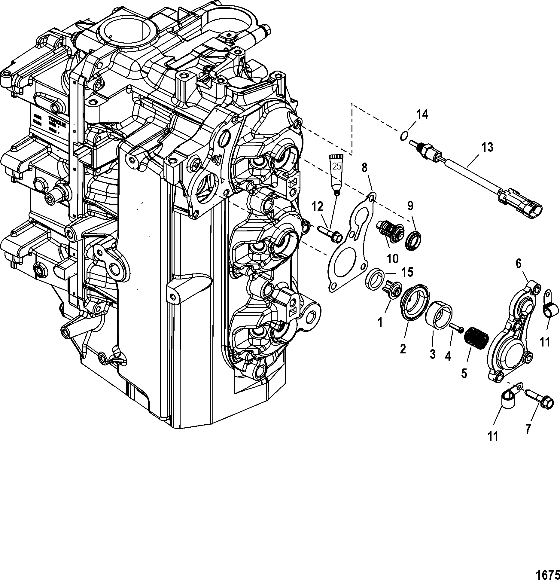 Poppet/Thermostat Mounting