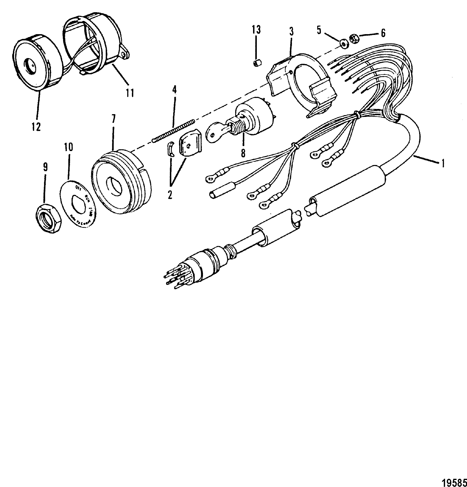 Key Switch(Counter Rotation Engines)
