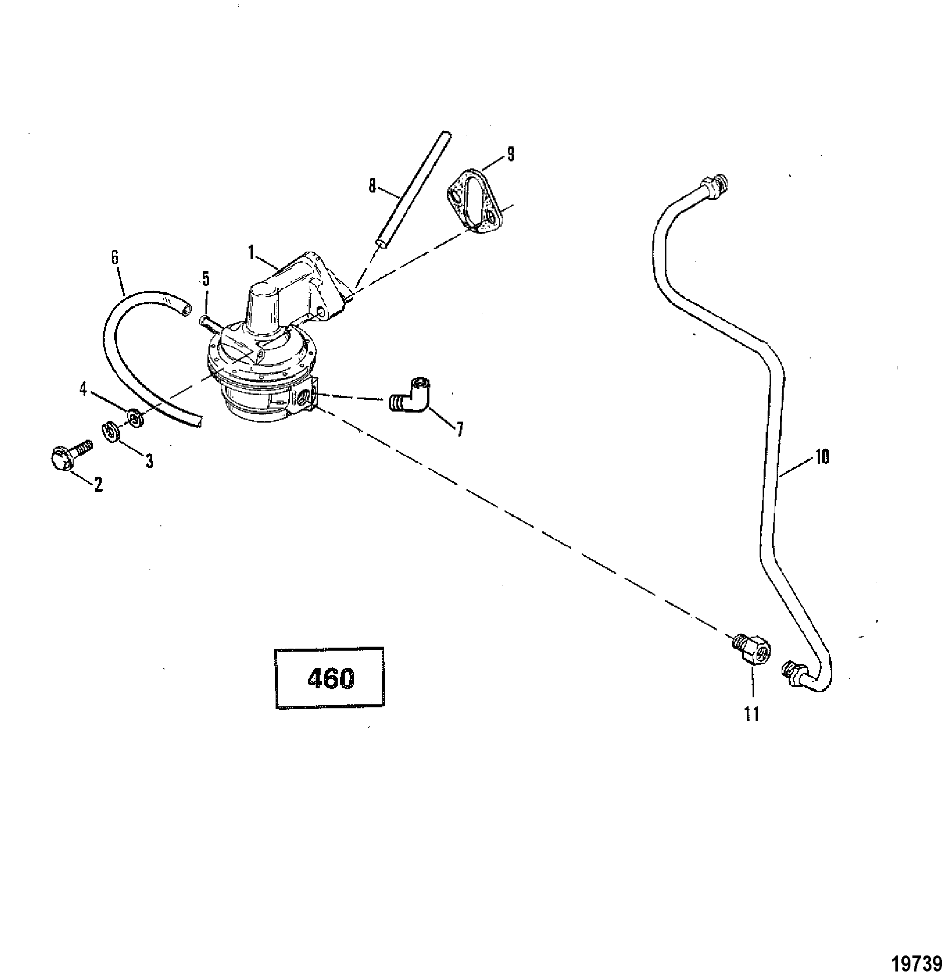 Fuel Pump and Fuel Lines(460)