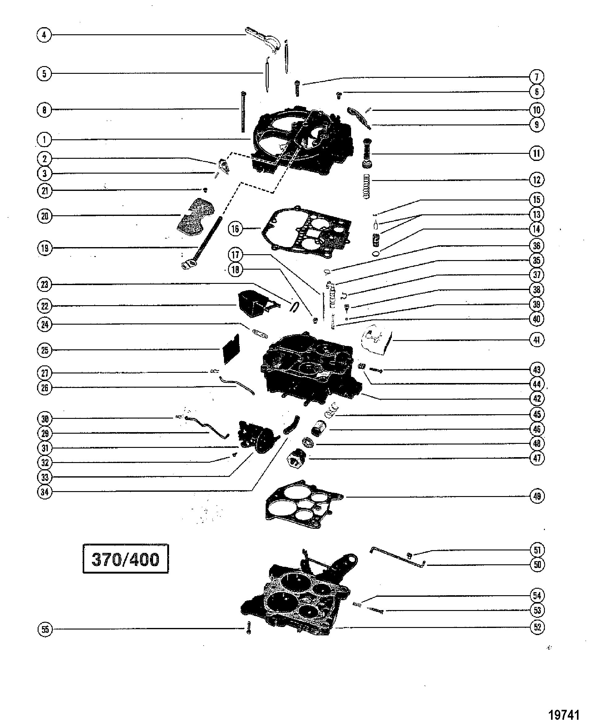 Carburetor Assembly(370/400)
