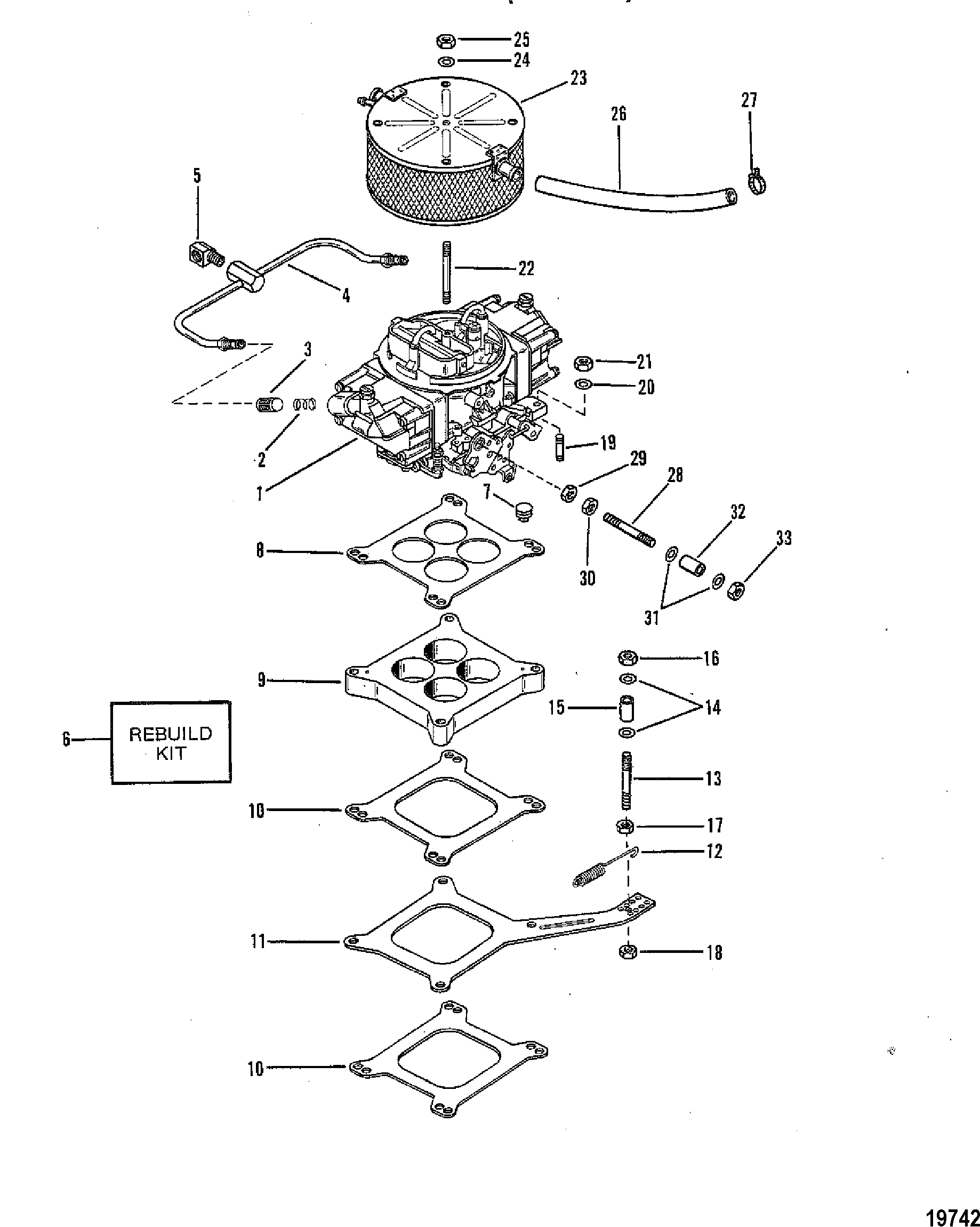 Carburetor and Linkage(440/460)