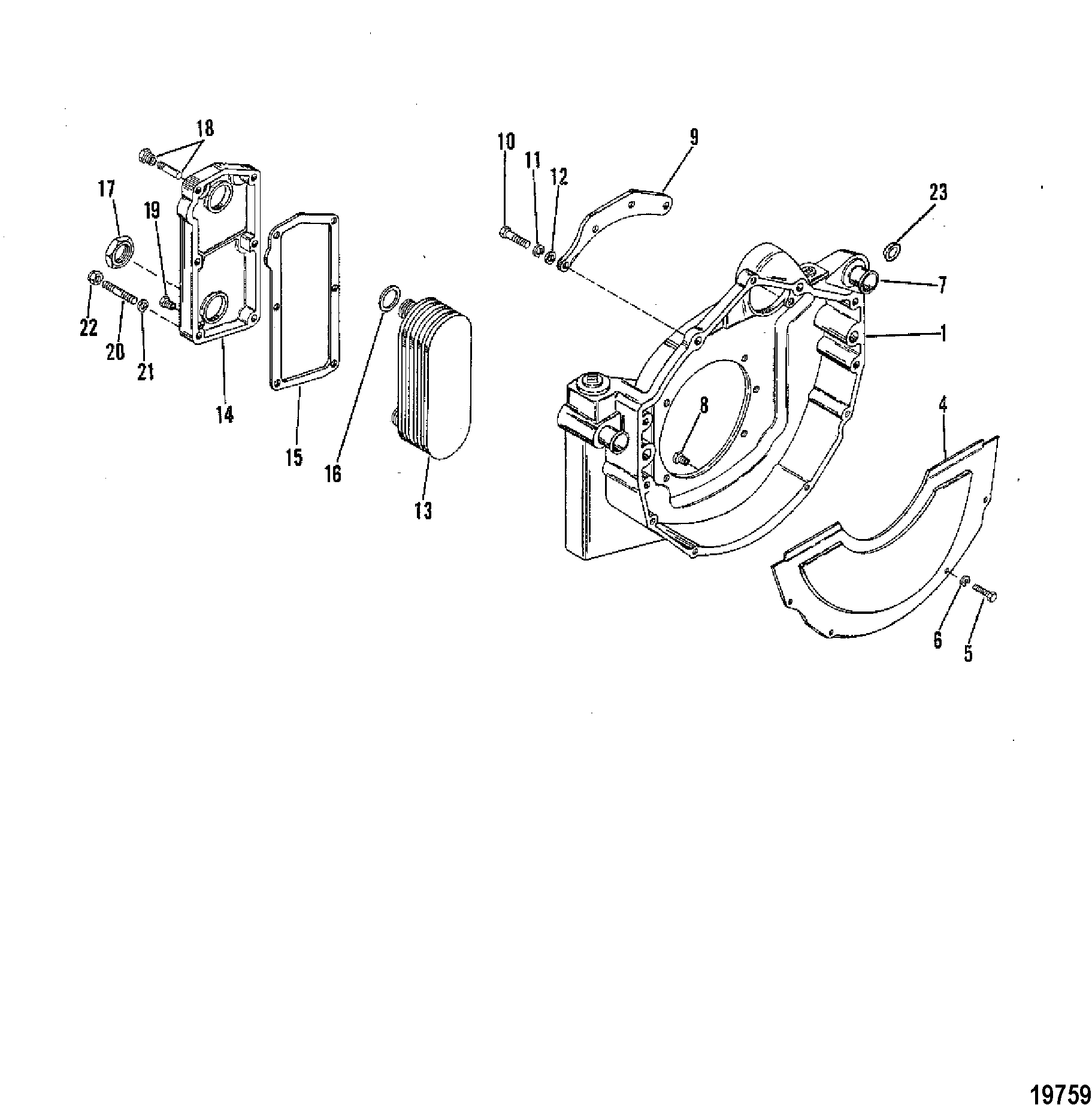 Flywheel Housing(Dual Cooler)