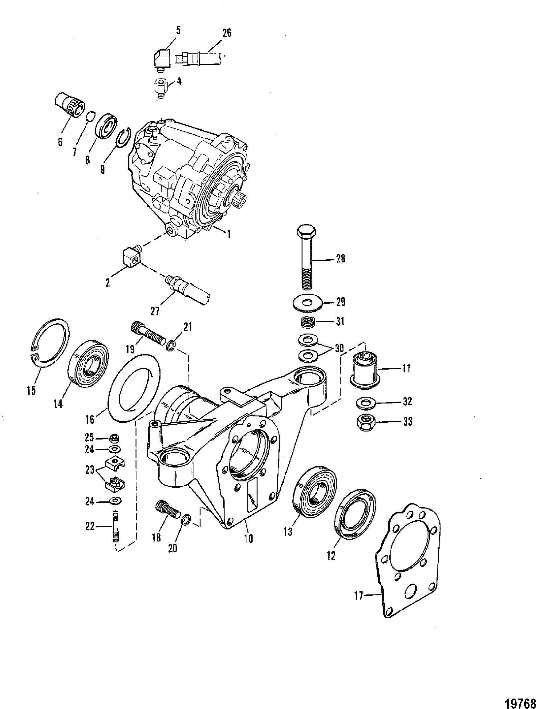 Transmission Assembly(S/N-5670317 & Up