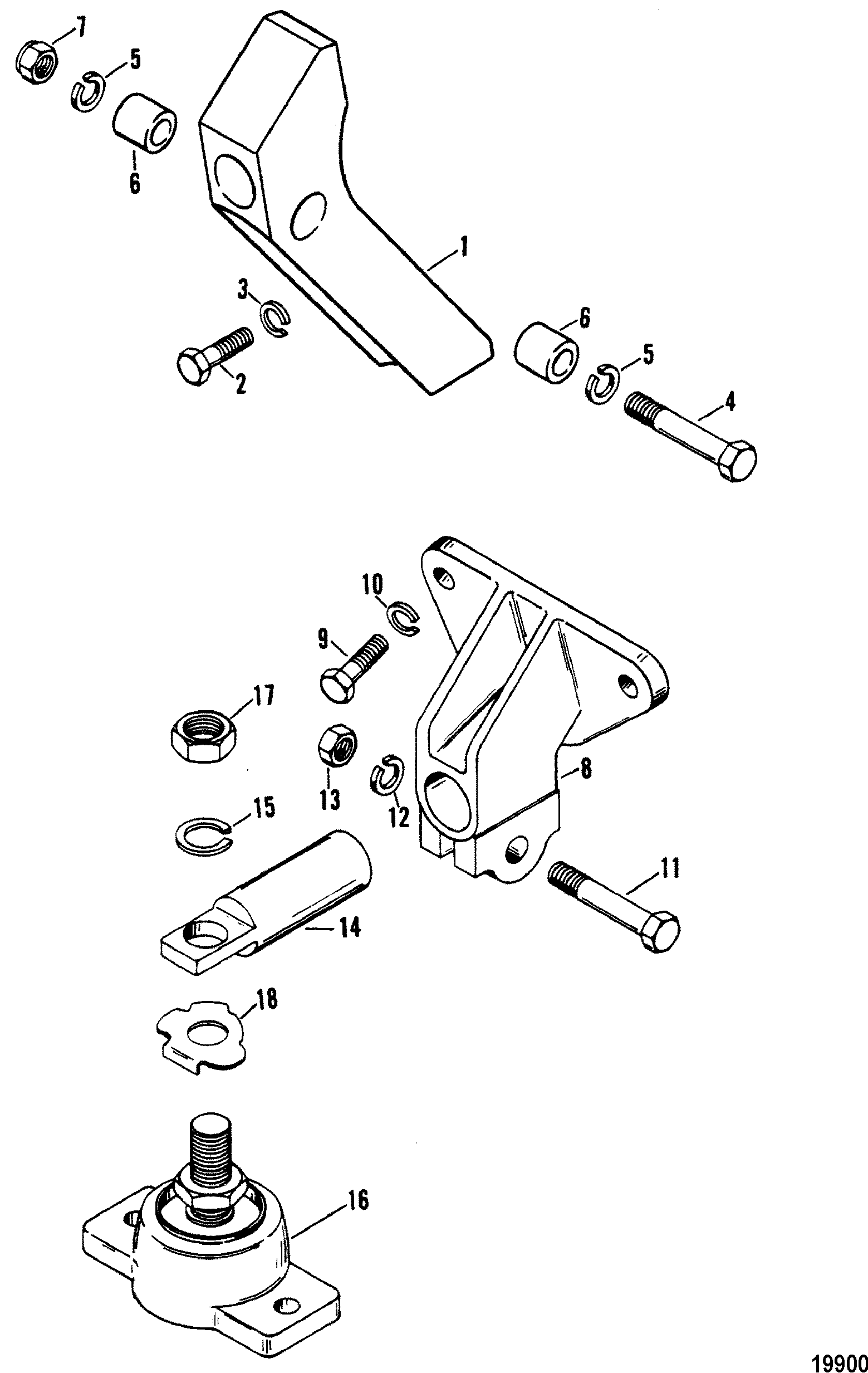 TRANSMISSION AND ENGINE MOUNTING(V-DRIVE)