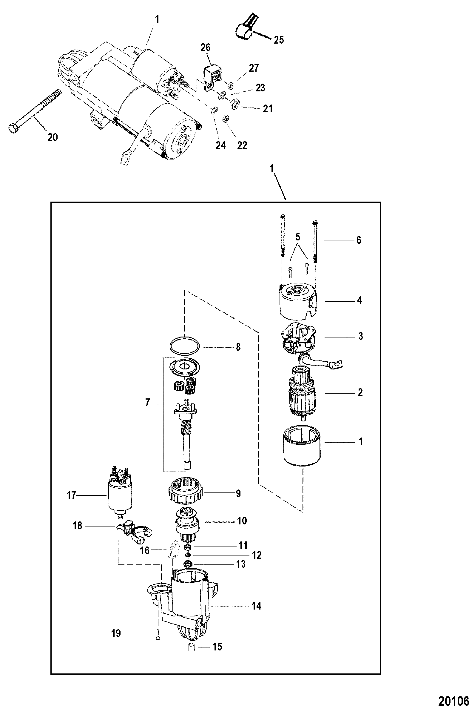 Starter Motor(PG260)