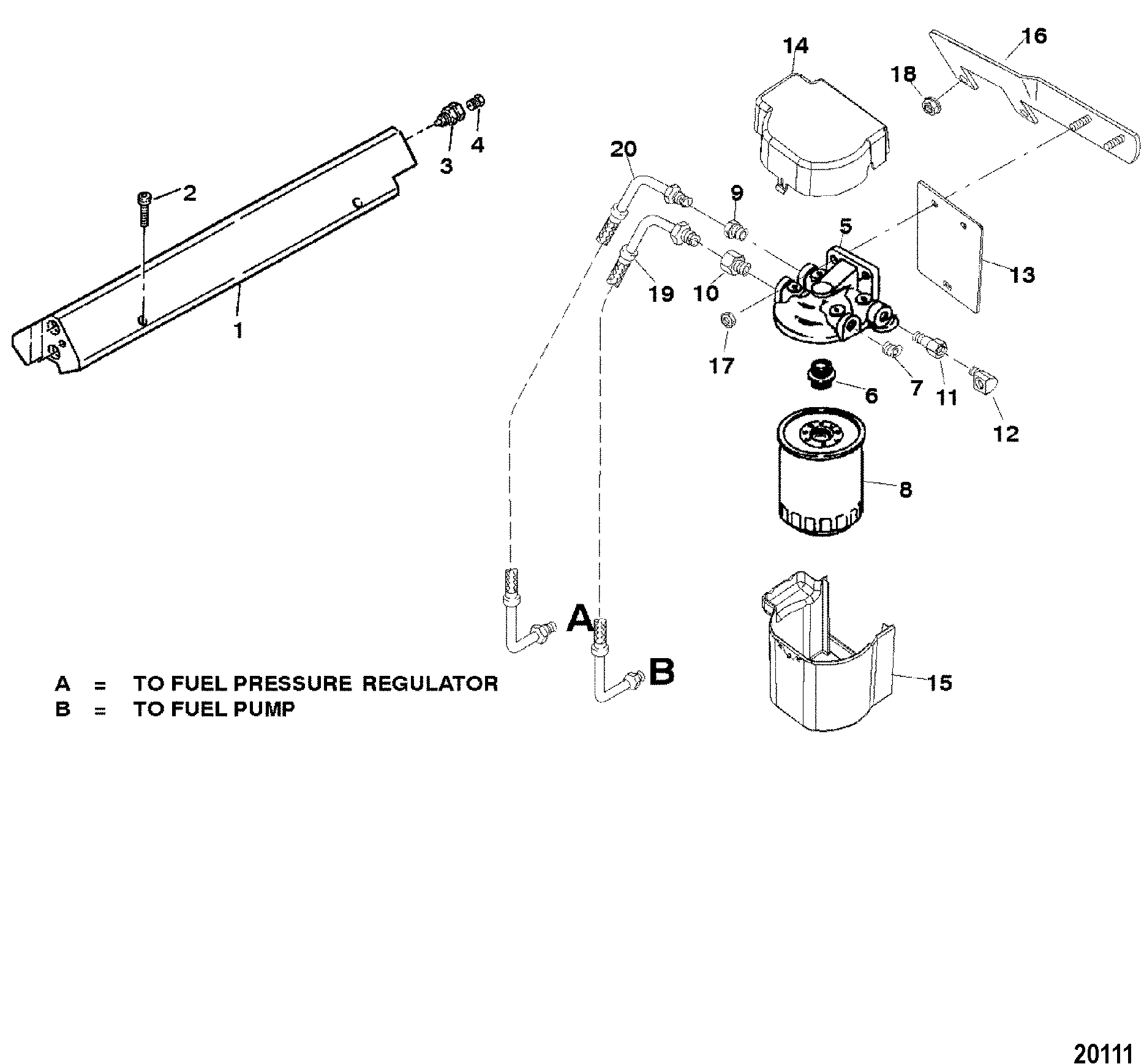 Fuel Filter and Rail