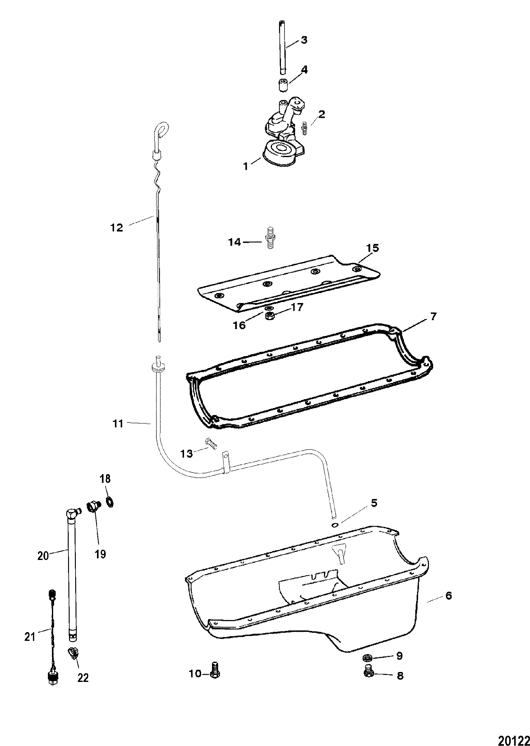 Oil Pan and Oil Pump