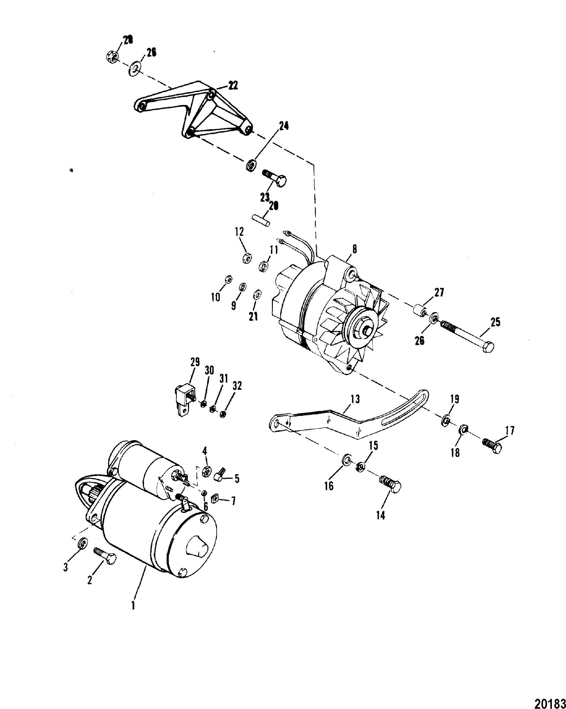 Starter and Alternator
