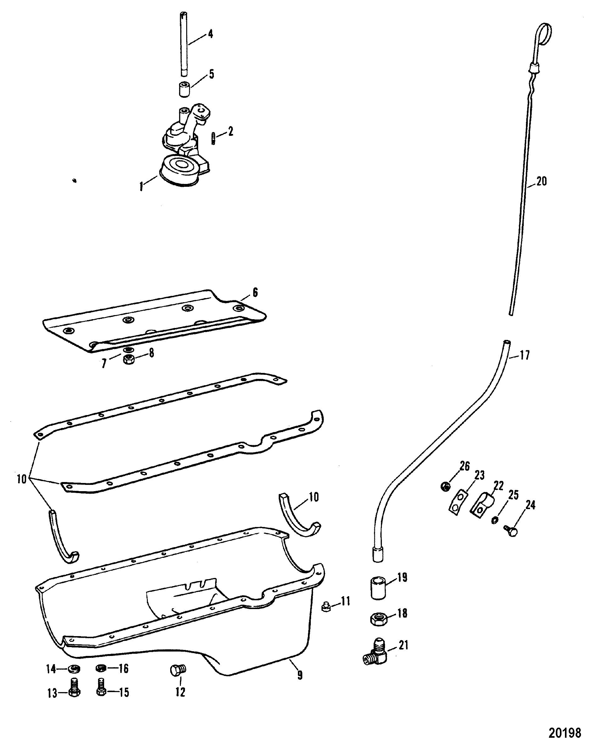 Oil Pan and Oil Pump