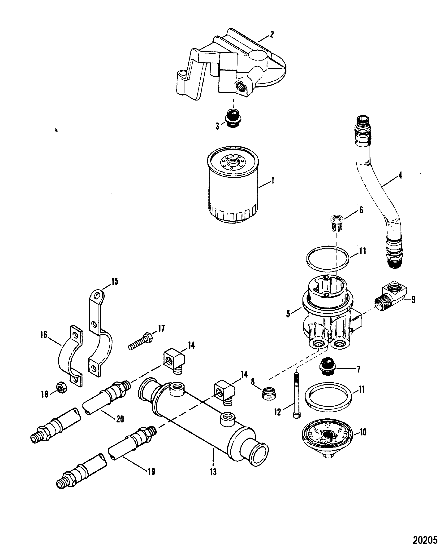 Oil Filter and Adapter