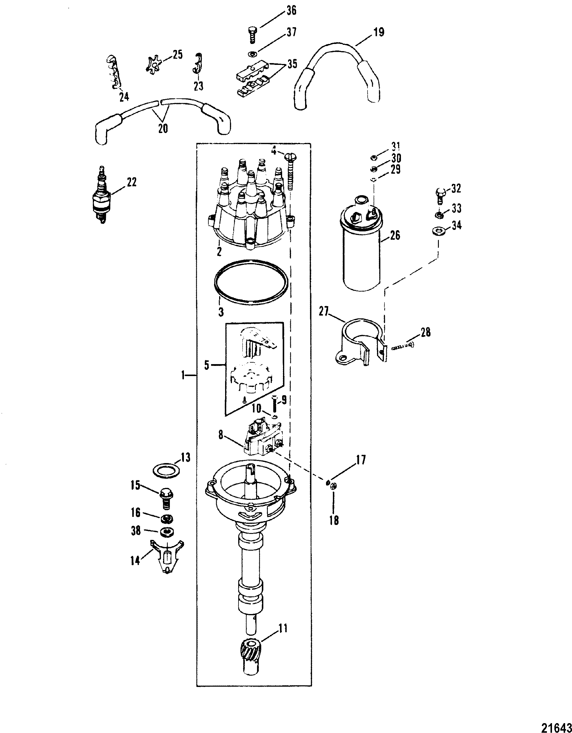 Distributor And Ignition Components