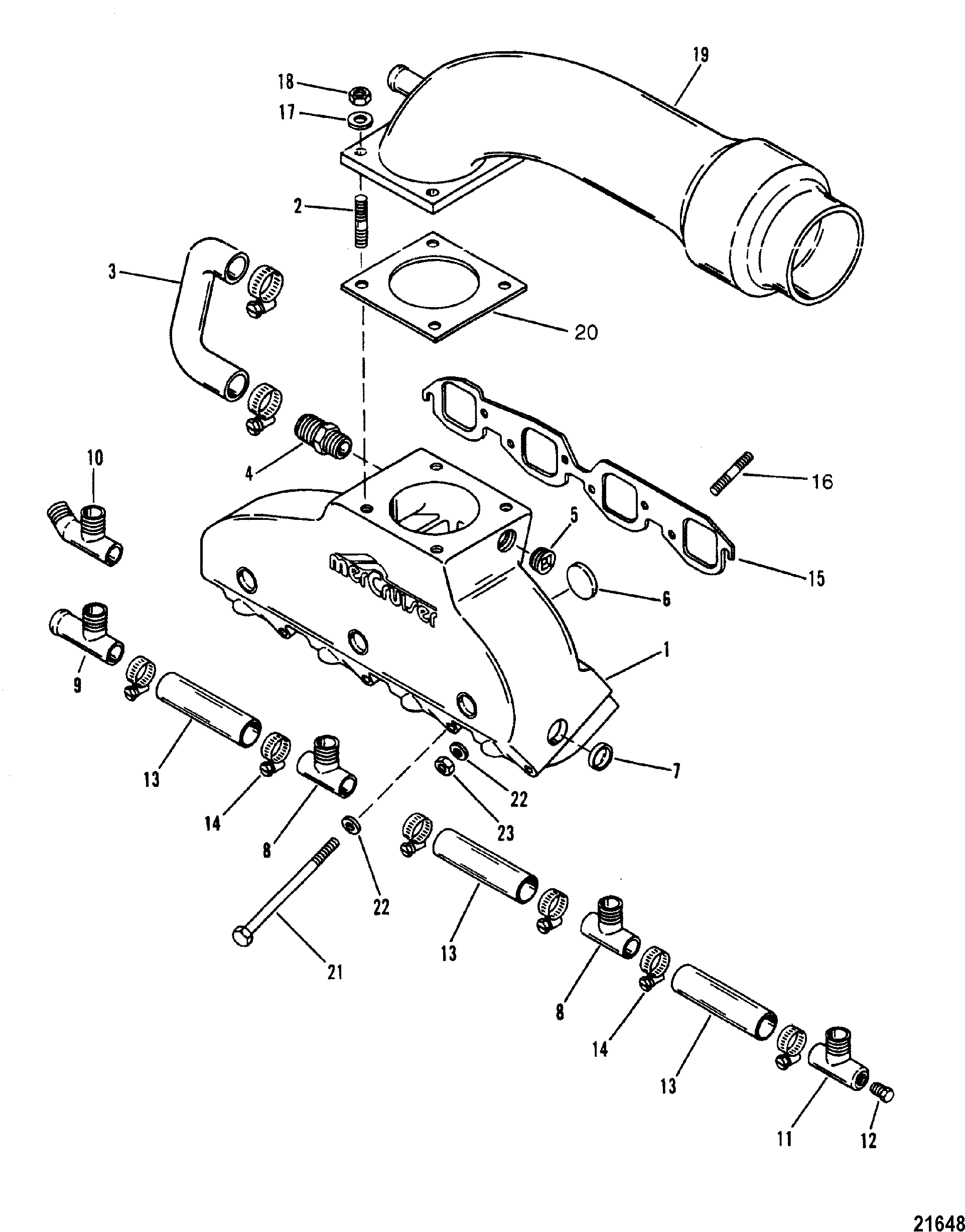 Exhaust Manifold / Elbow(420 GIL System)