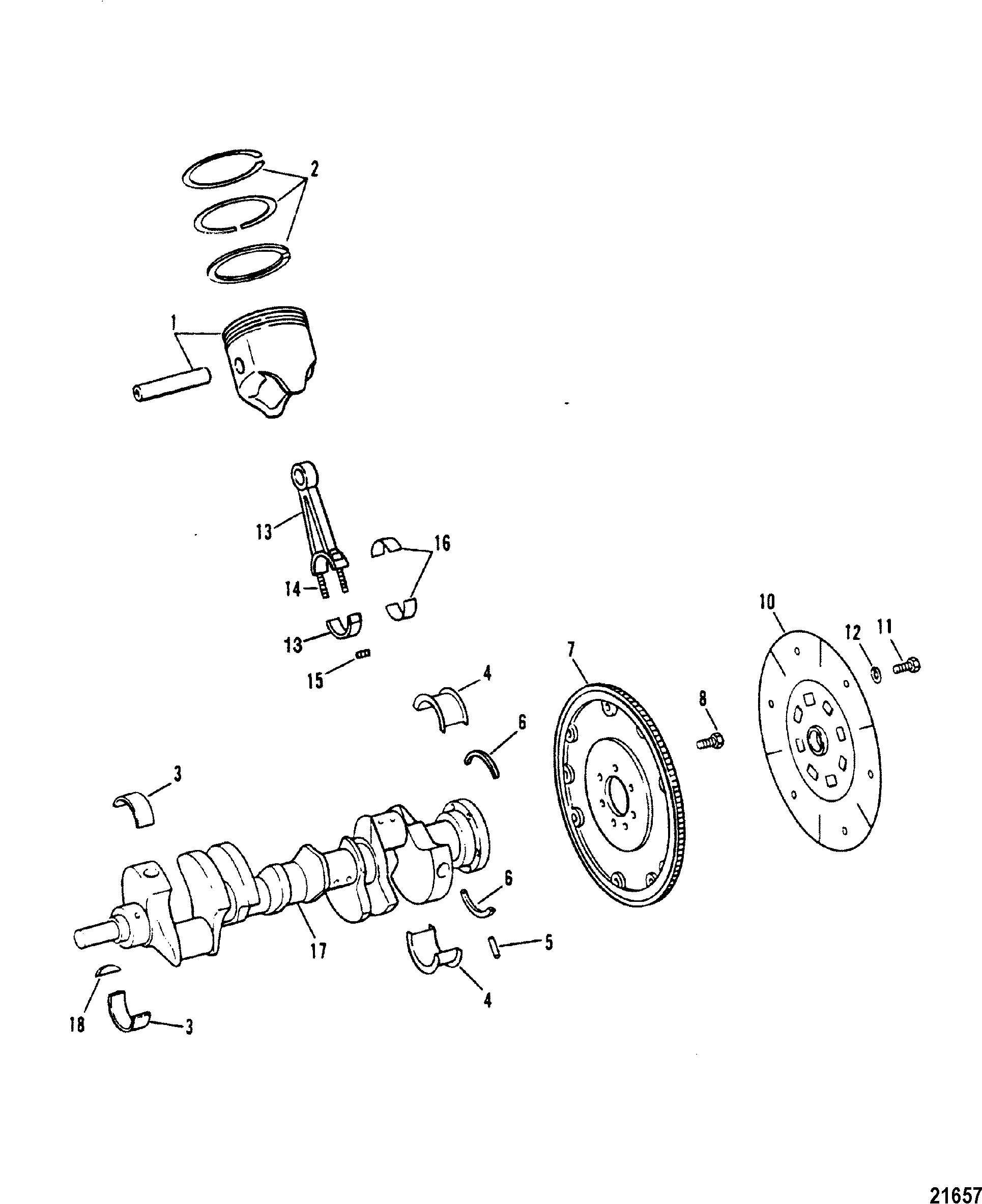 Crankshaft / Pistons / Connecting Rods