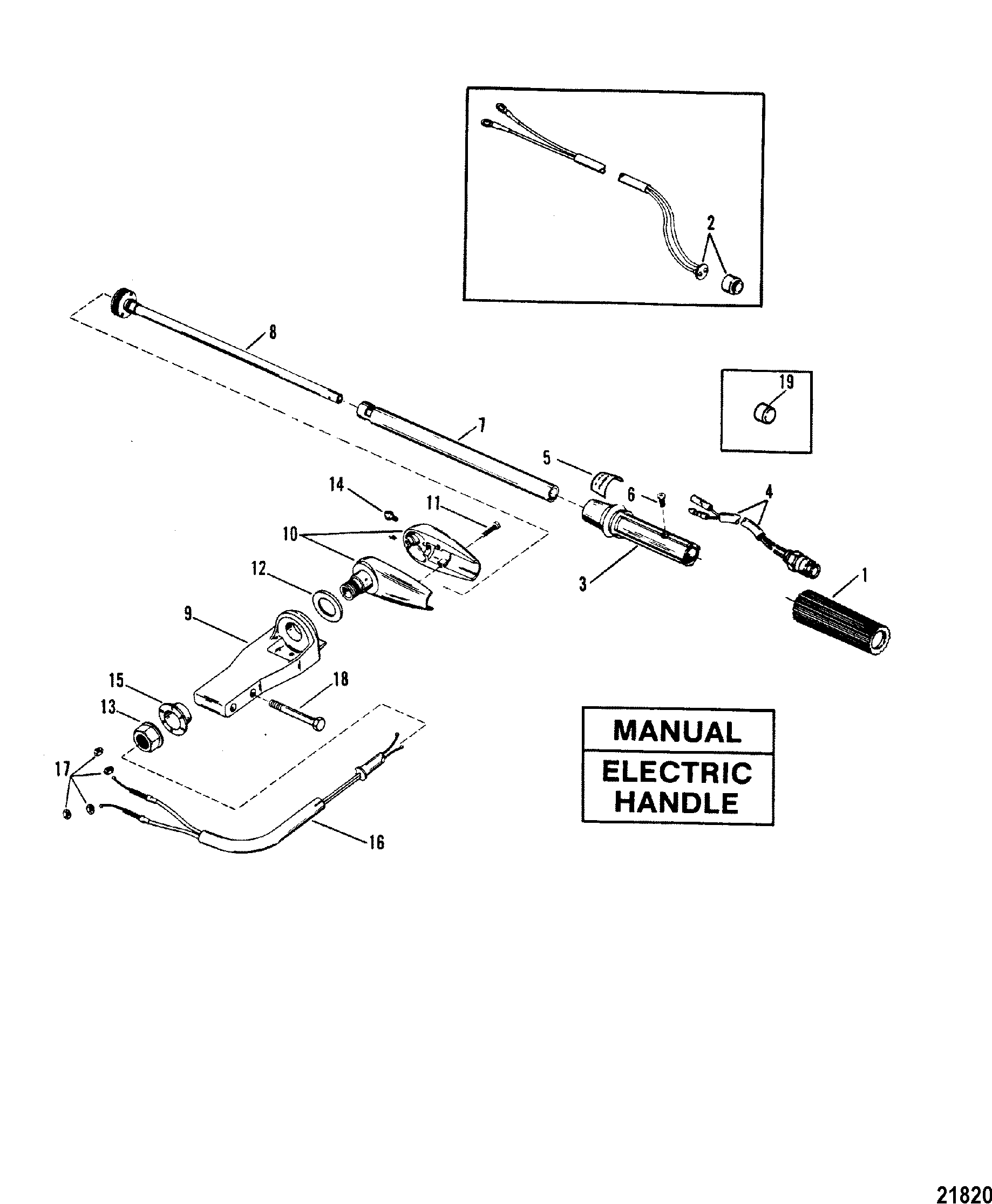 Steering Handle Assembly(Manual/Electric Handle)