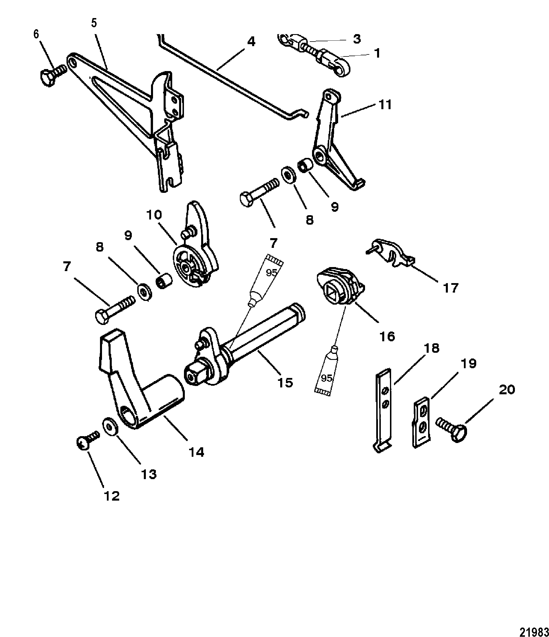 Throttle and Shift Linkage