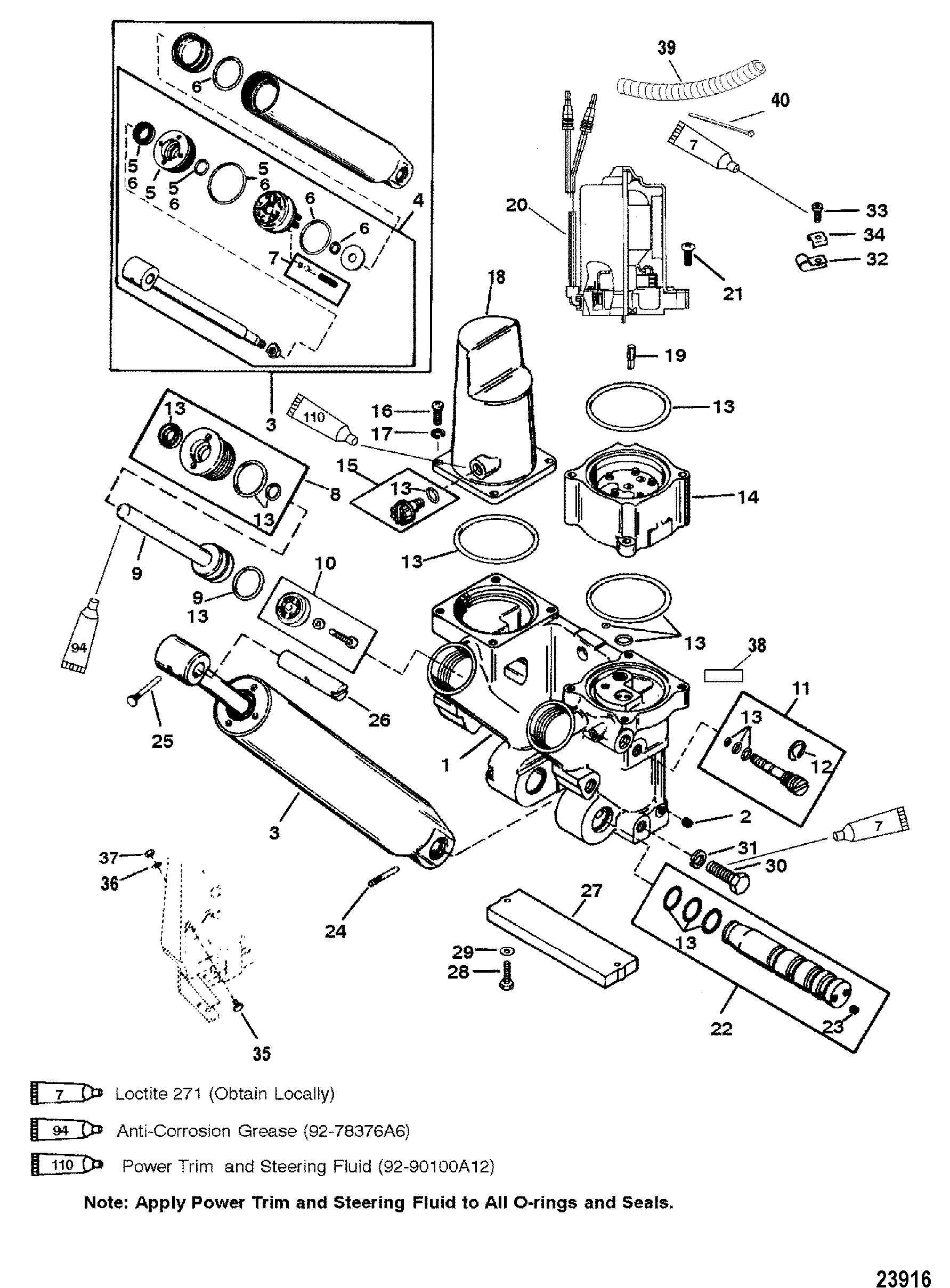 POWER TRIM COMPONENTS