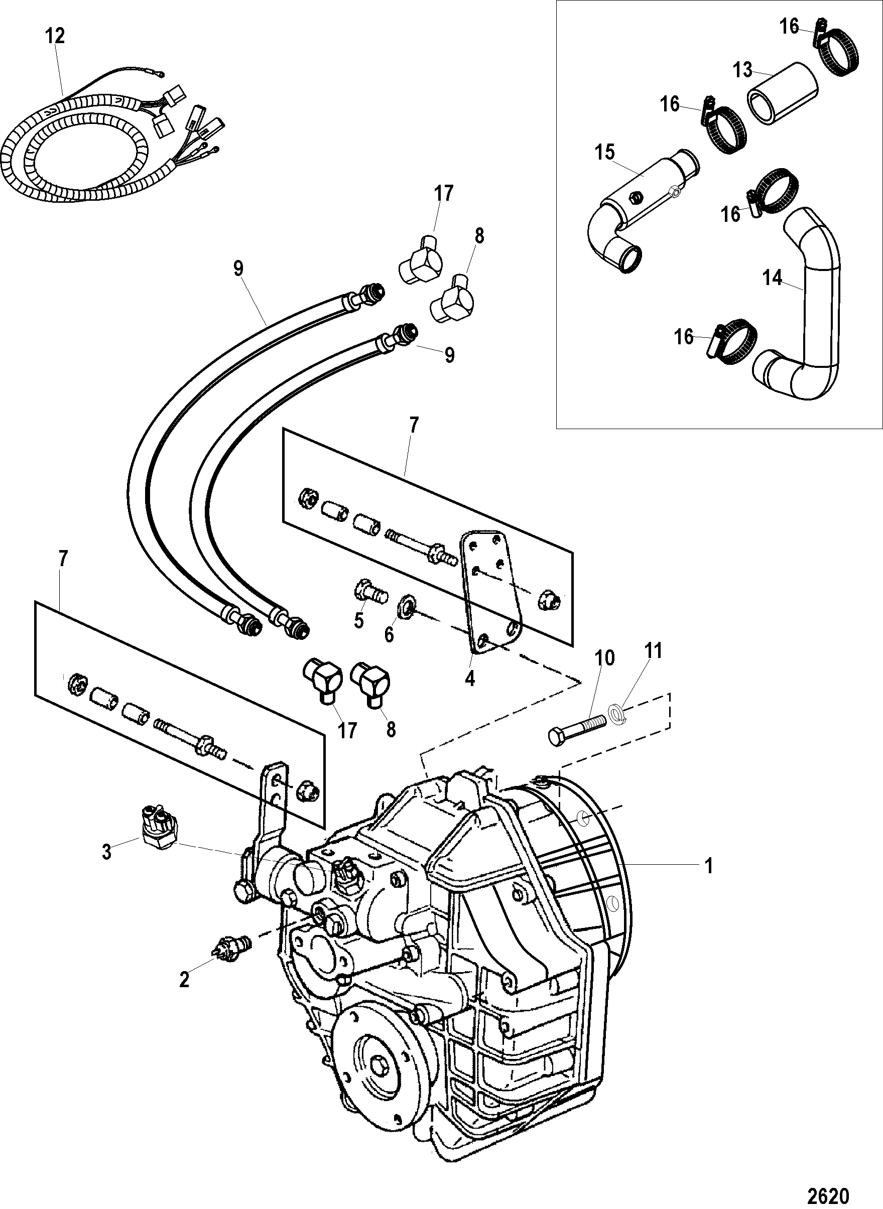 Transmission and Related Parts