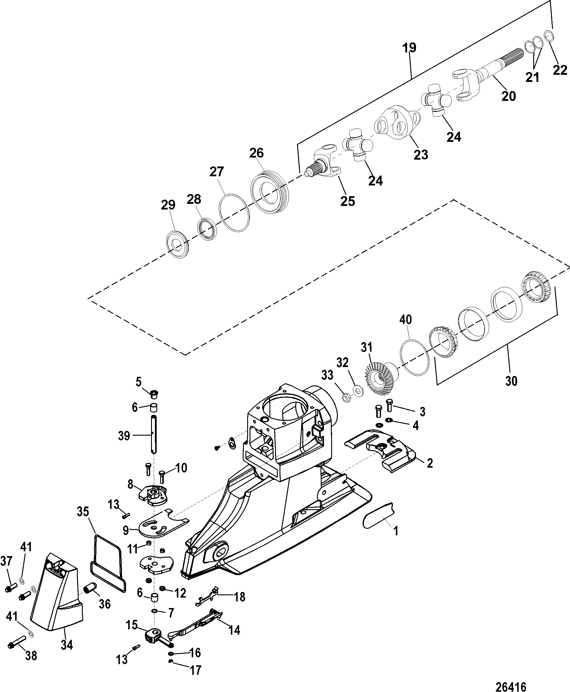 Universal Joint and Shift Components