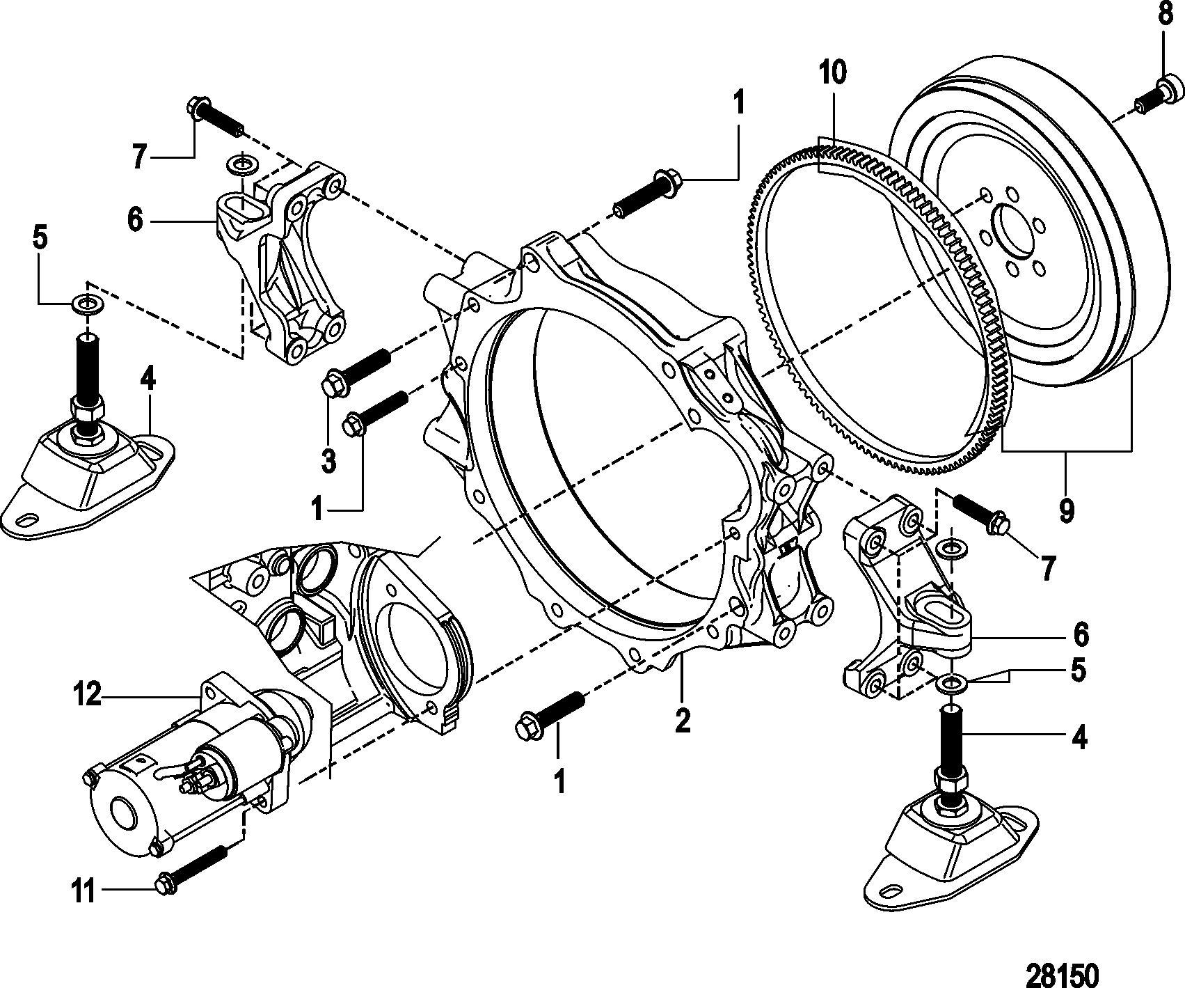 Flywheel Housing