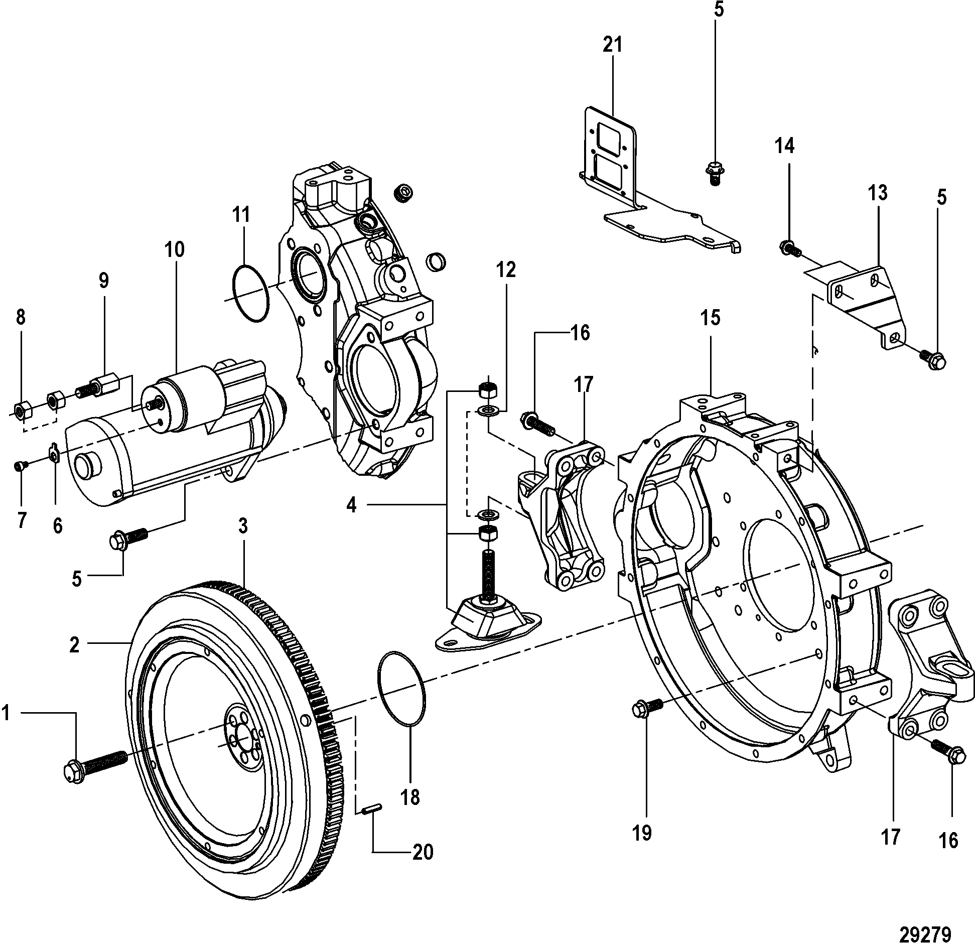 Flywheel Housing