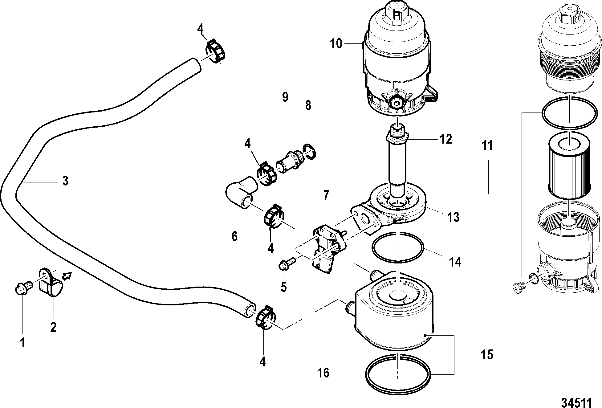 Oil Filter Assembly