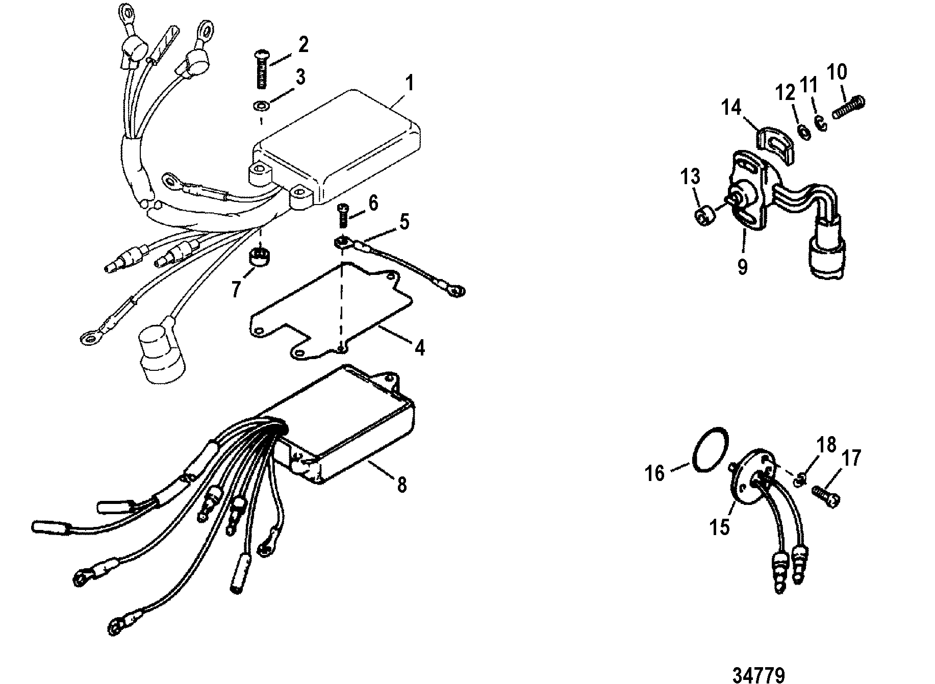 DETONATION CONTROLLER/TEMPERATURE SENSOR