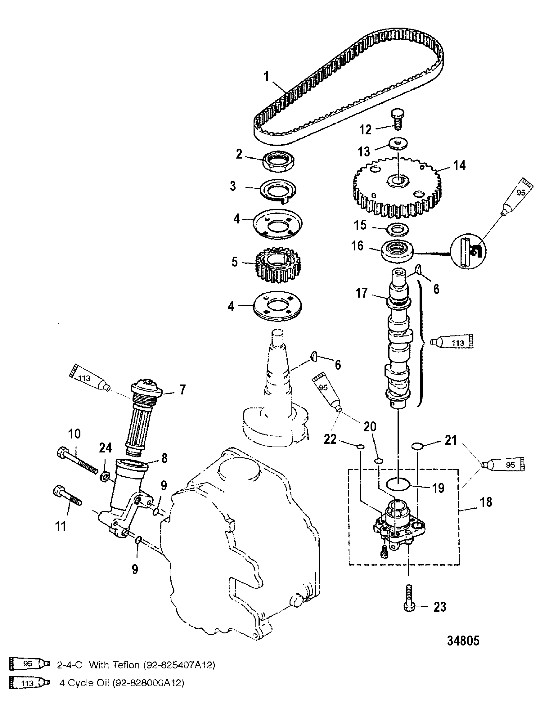 Camshaft/Oil Pump