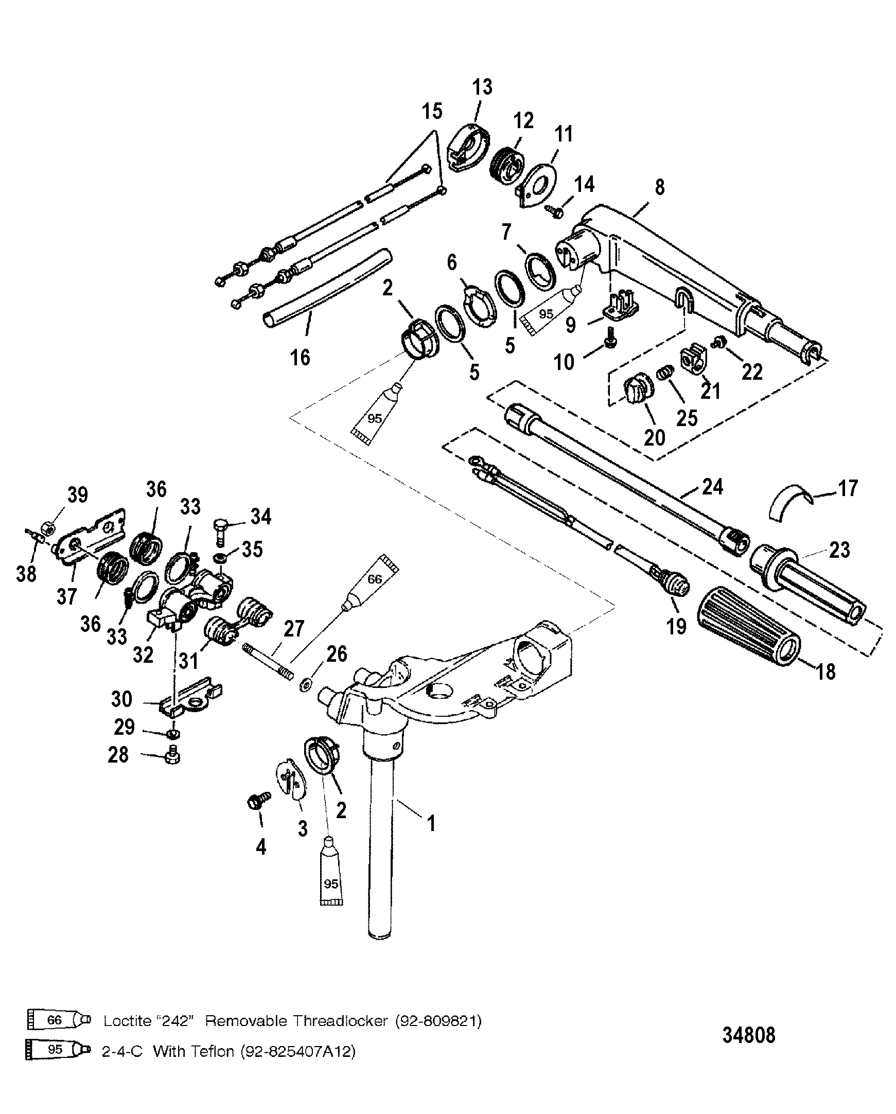 Swivel Head and Steering Handle