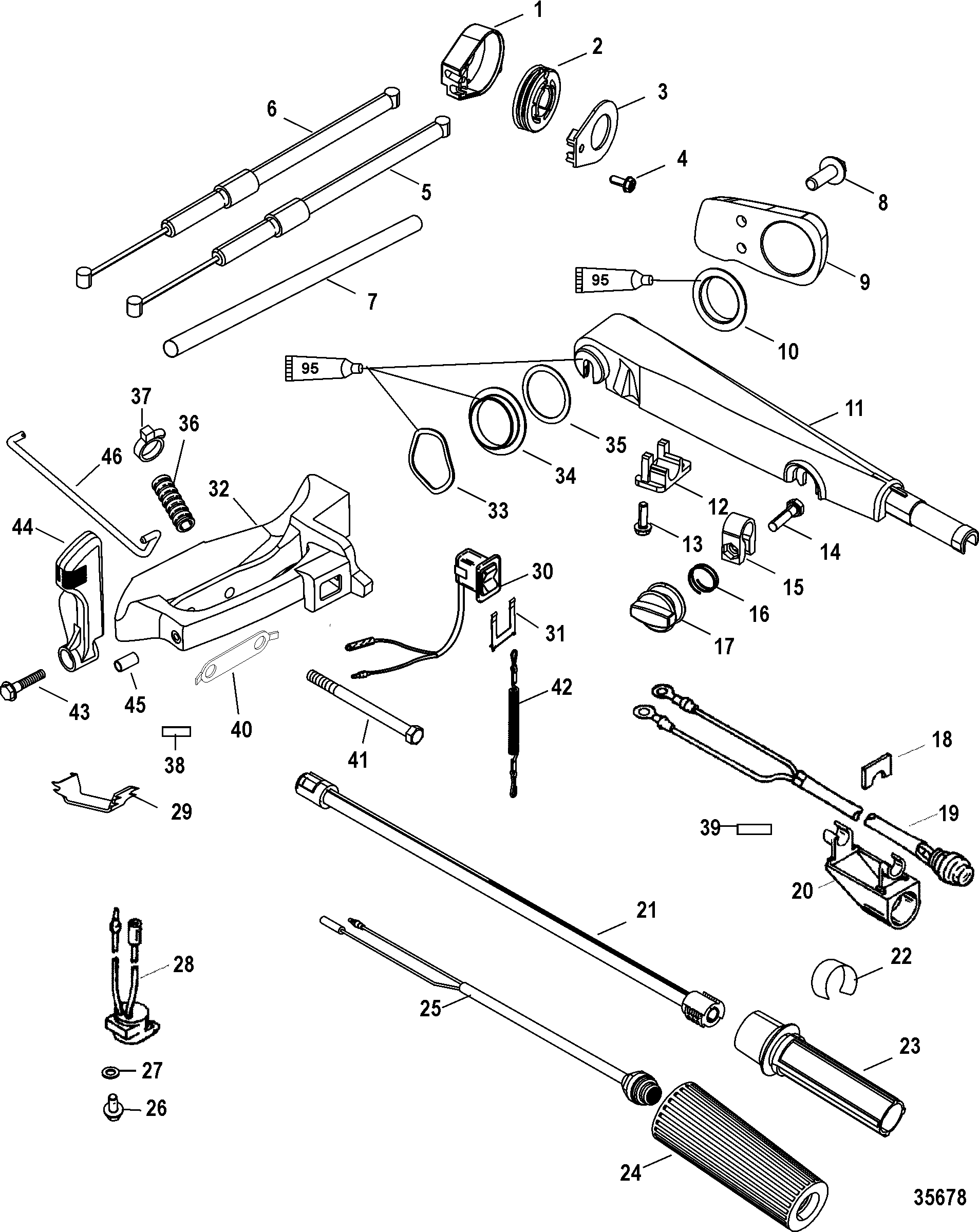 Tiller Handle