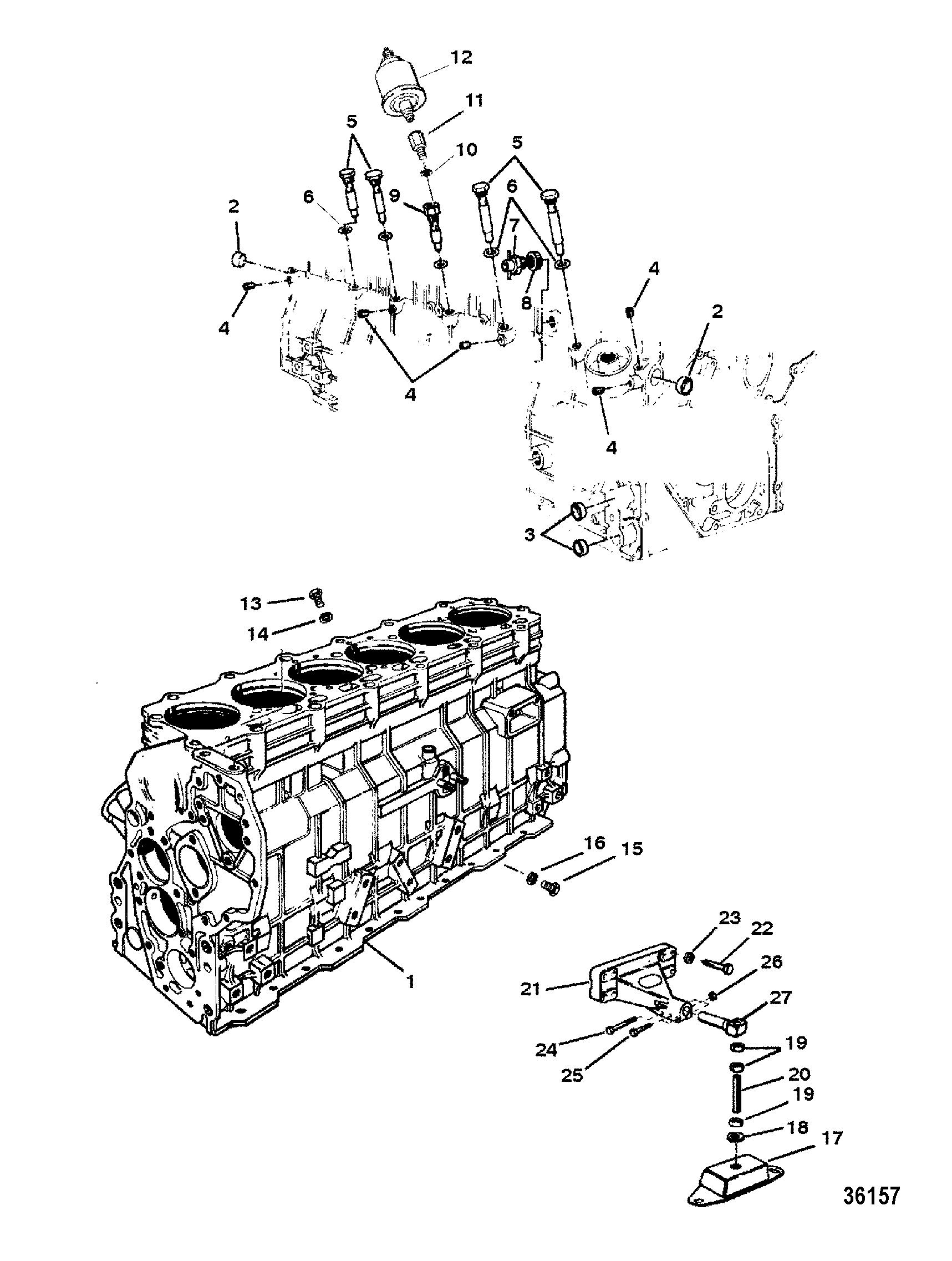 ENGINE/CYLINDER BLOCK