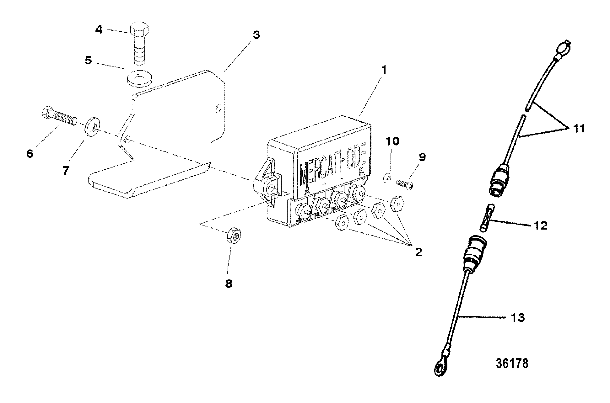 MERCATHODE(STERN DRIVE)